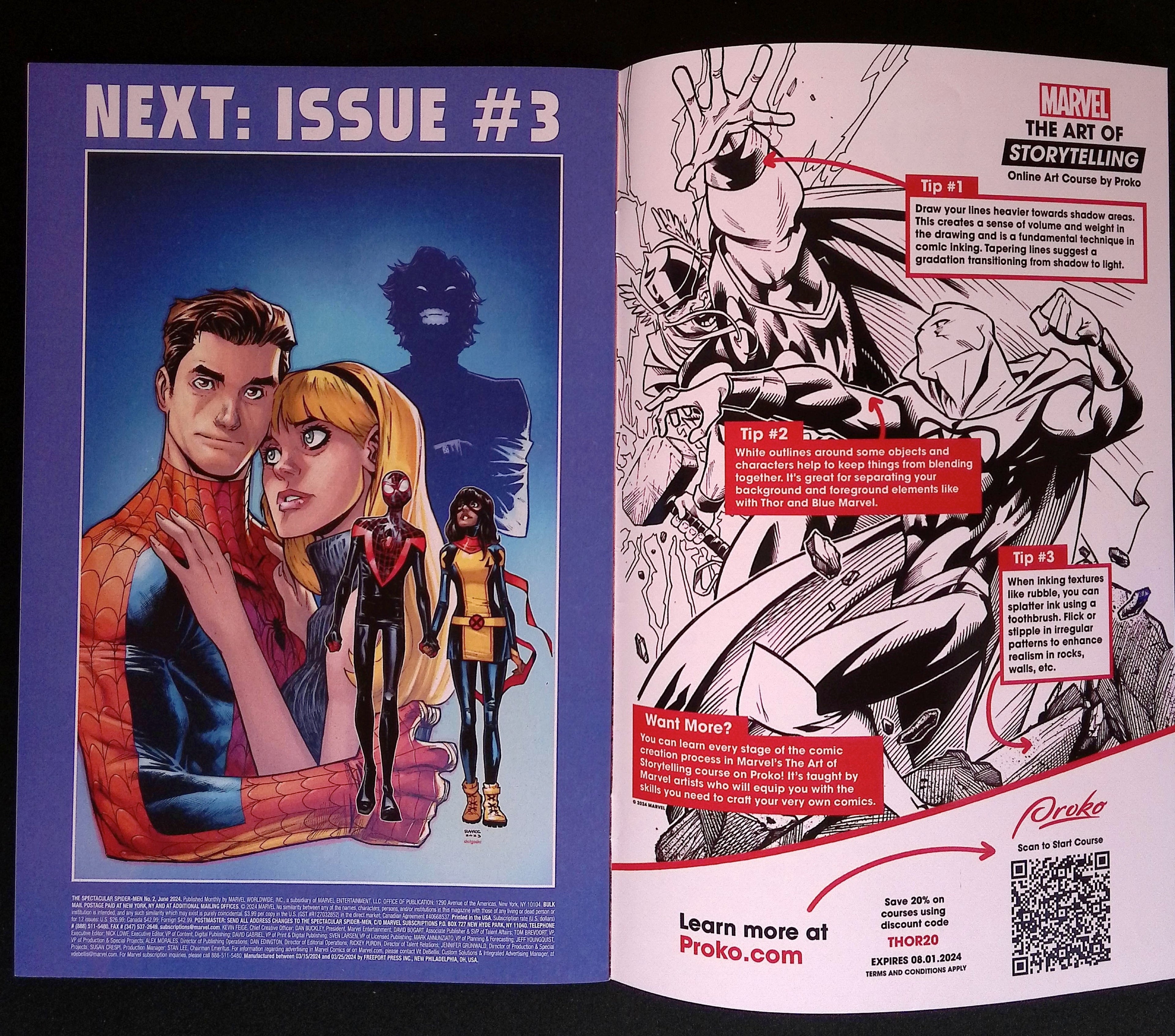 The Spectacular Spider-Men # 2 2024 NM-