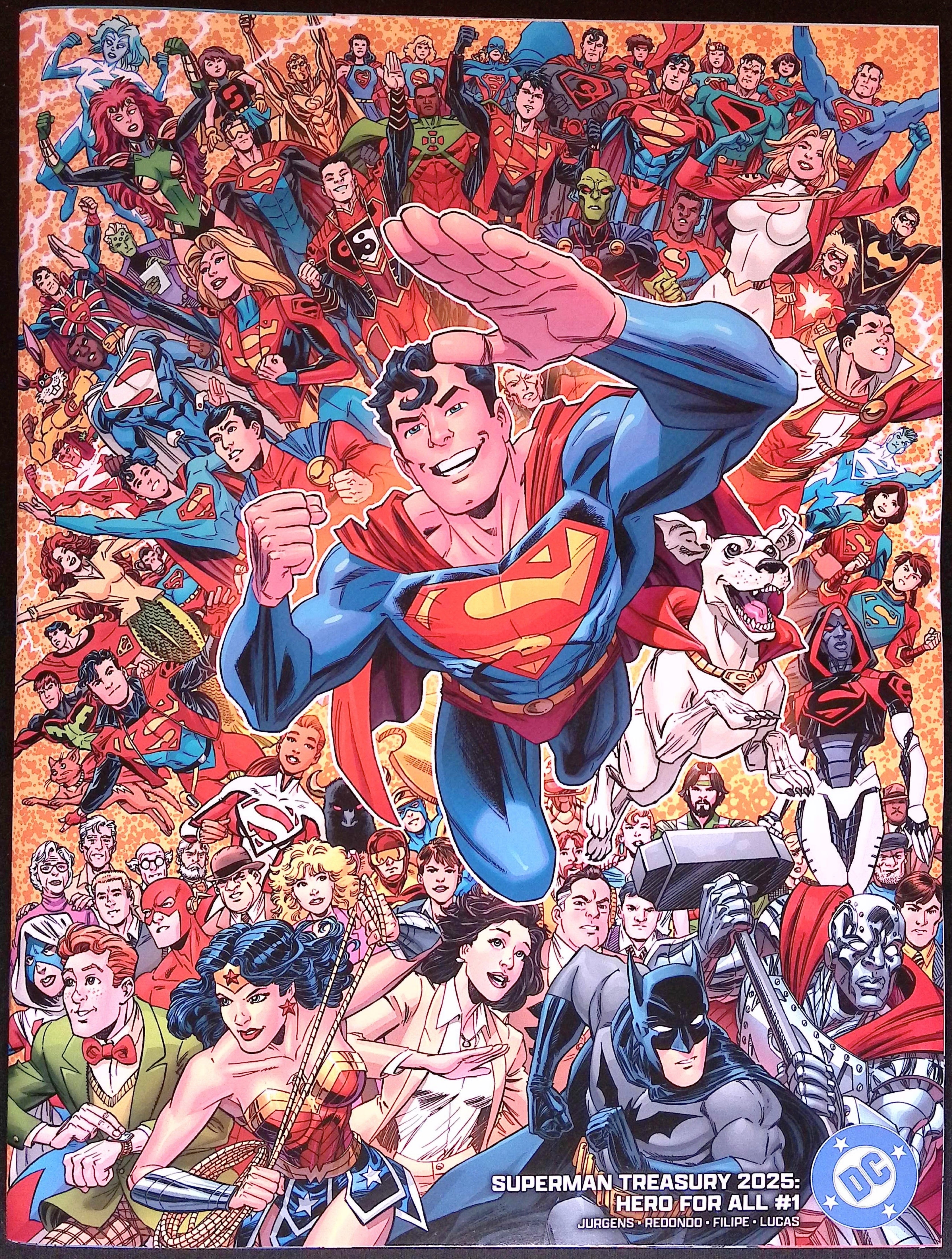 Superman Treasury 2025: Hero for All Koblish Wraparound Variant 10x13.5 NM
