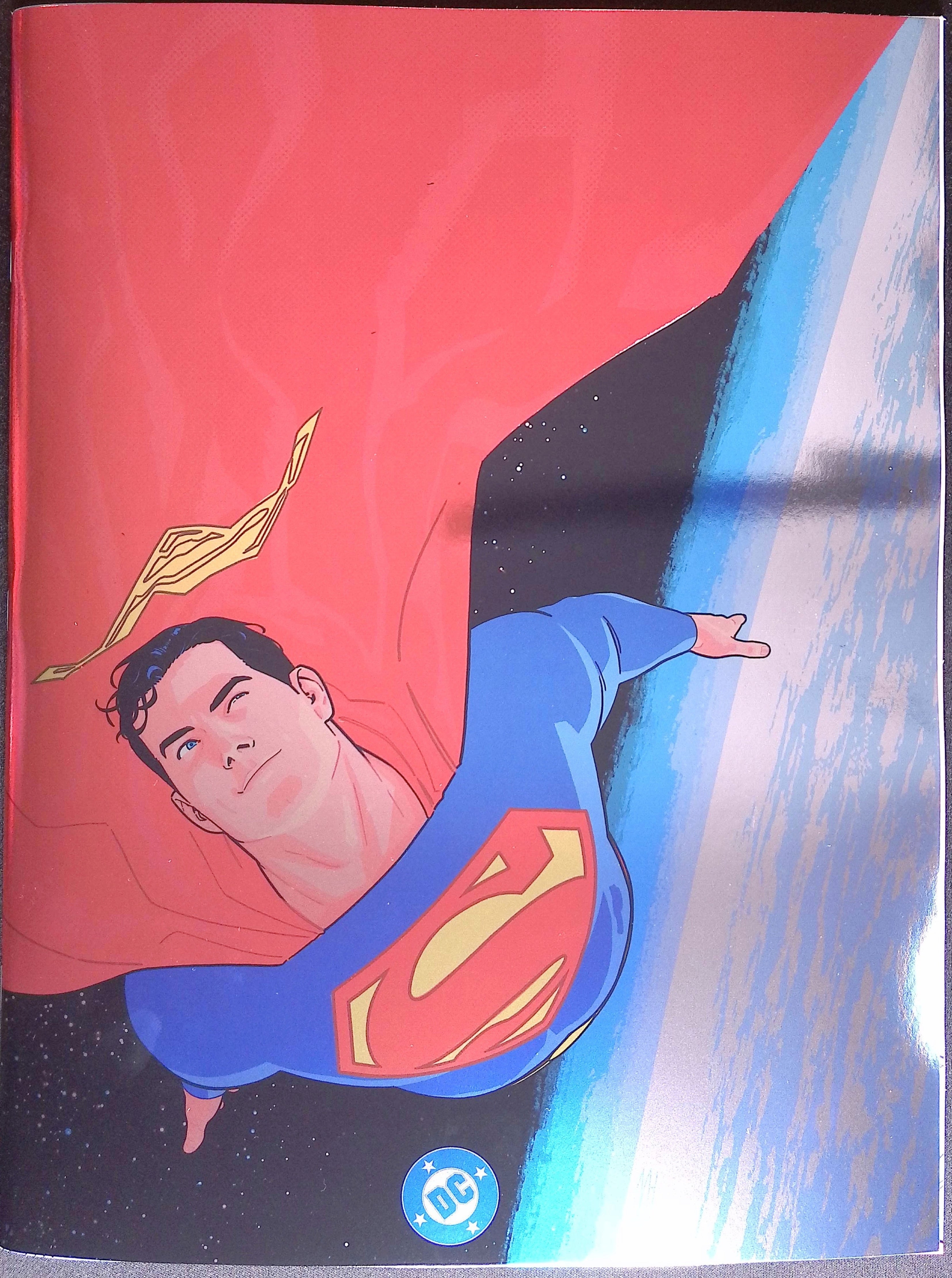 Superman Treasury 2025: Hero for All Redondo Foil Variant 10x13.5 NM