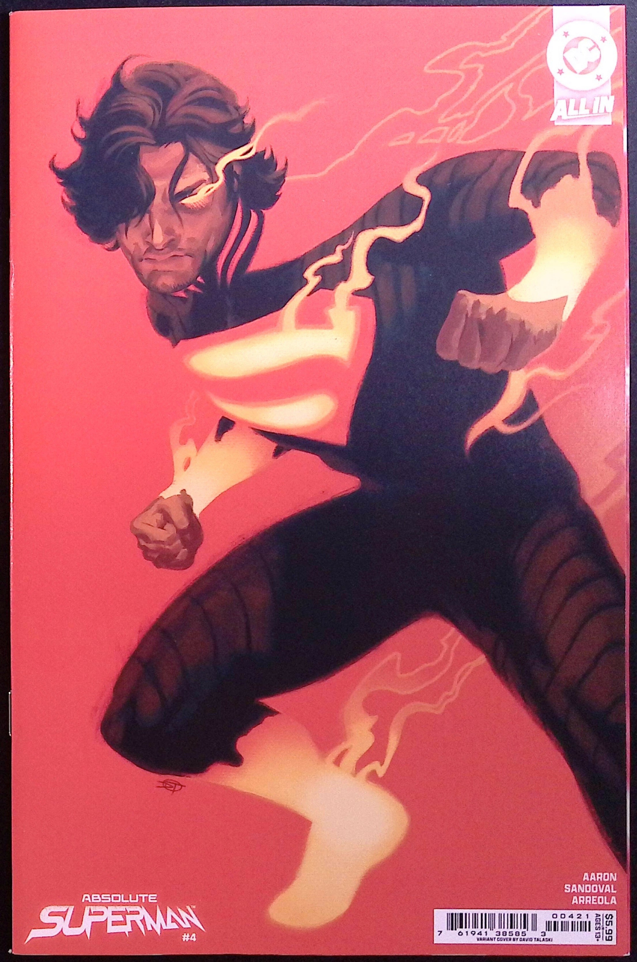 Absolute Superman # 4 Cover B Talaski First Printing 2025 BN