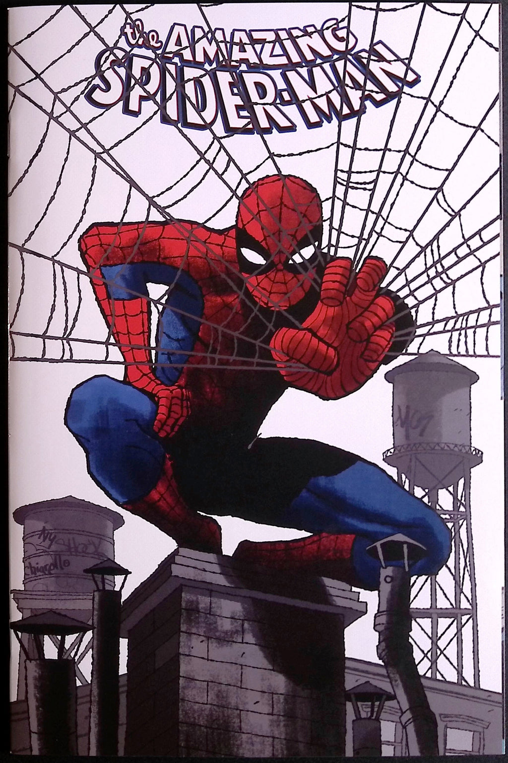 The Amazing Spider-Man # 1 Chiarello Foil Variant First Printing 2025 BN
