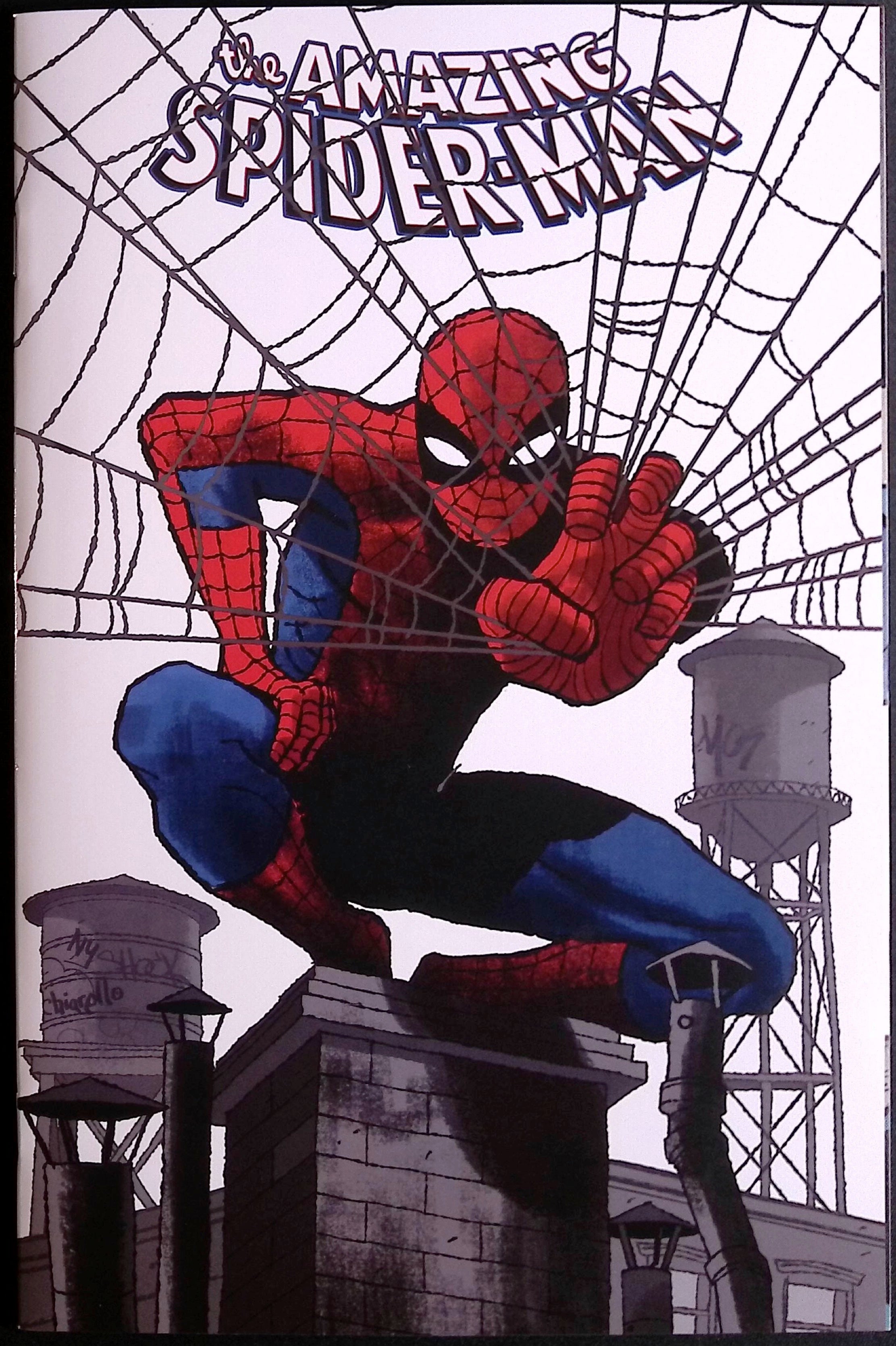 The Amazing Spider-Man # 1 Chiarello Foil Variant First Printing 2025 BN
