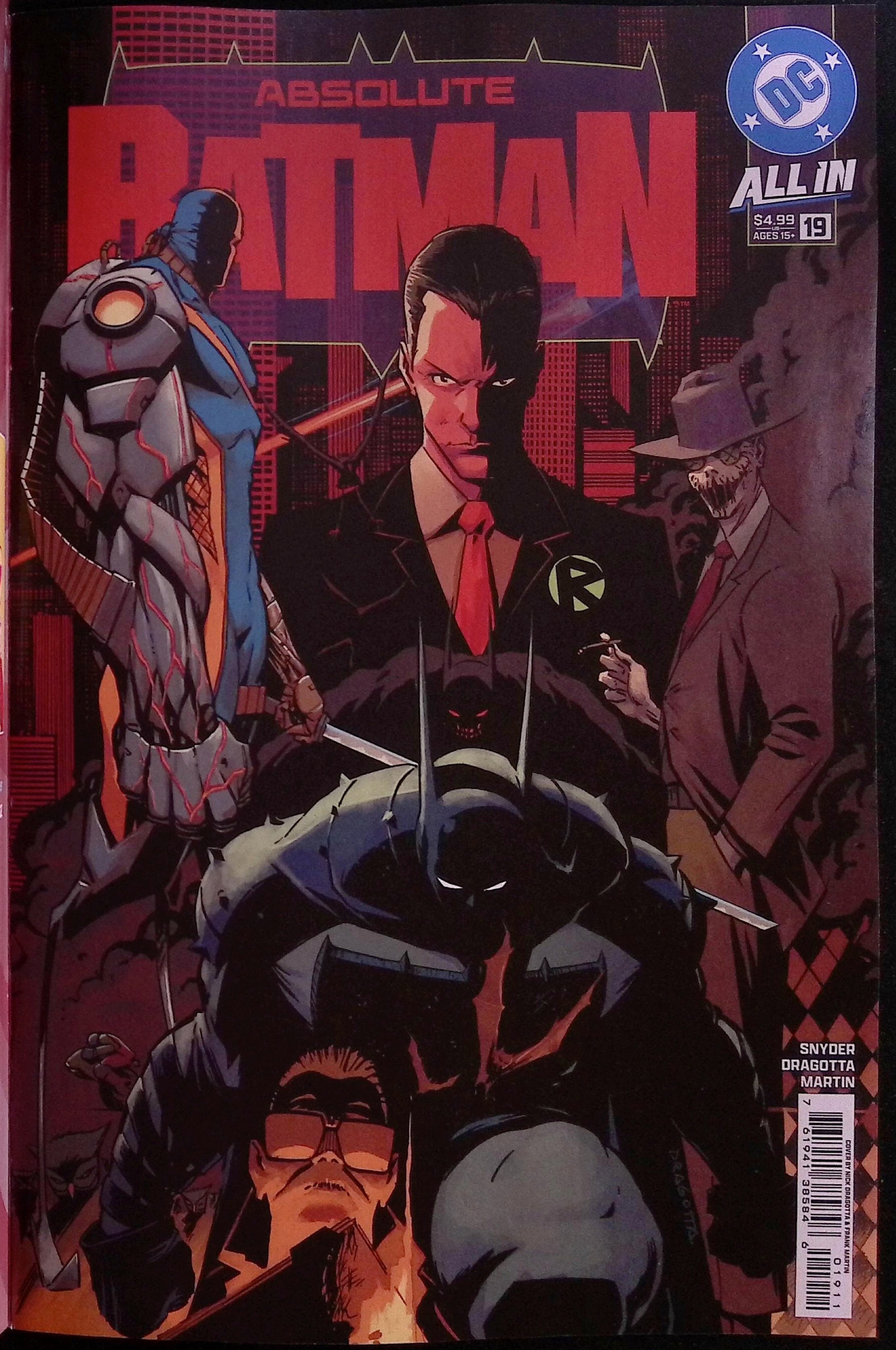 Absolute Batman # 19 Cover B Ben Oliver Varaint First Printing 2026 BN