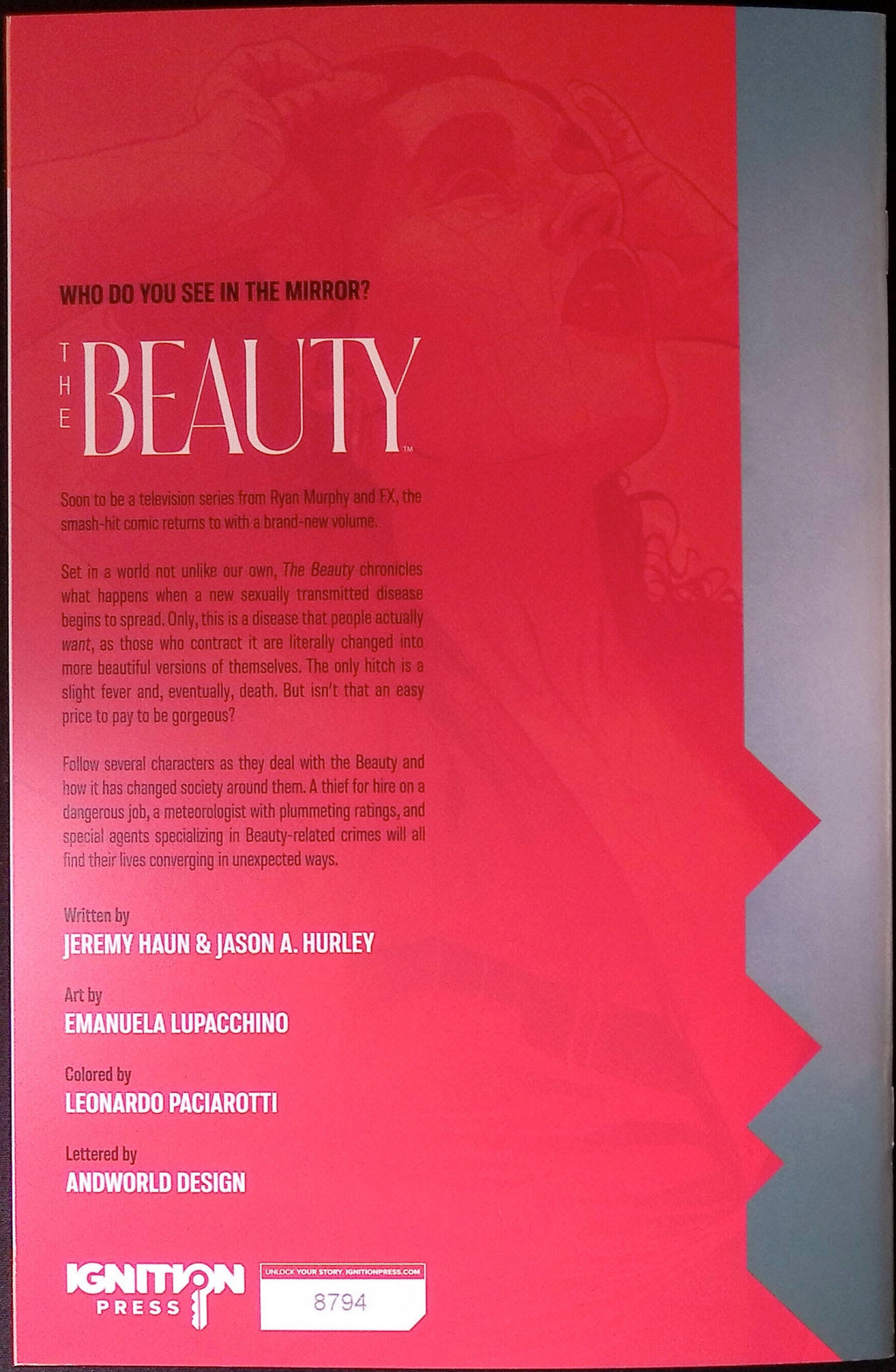 The Beauty #1 Cover A First Printing 2025 BN