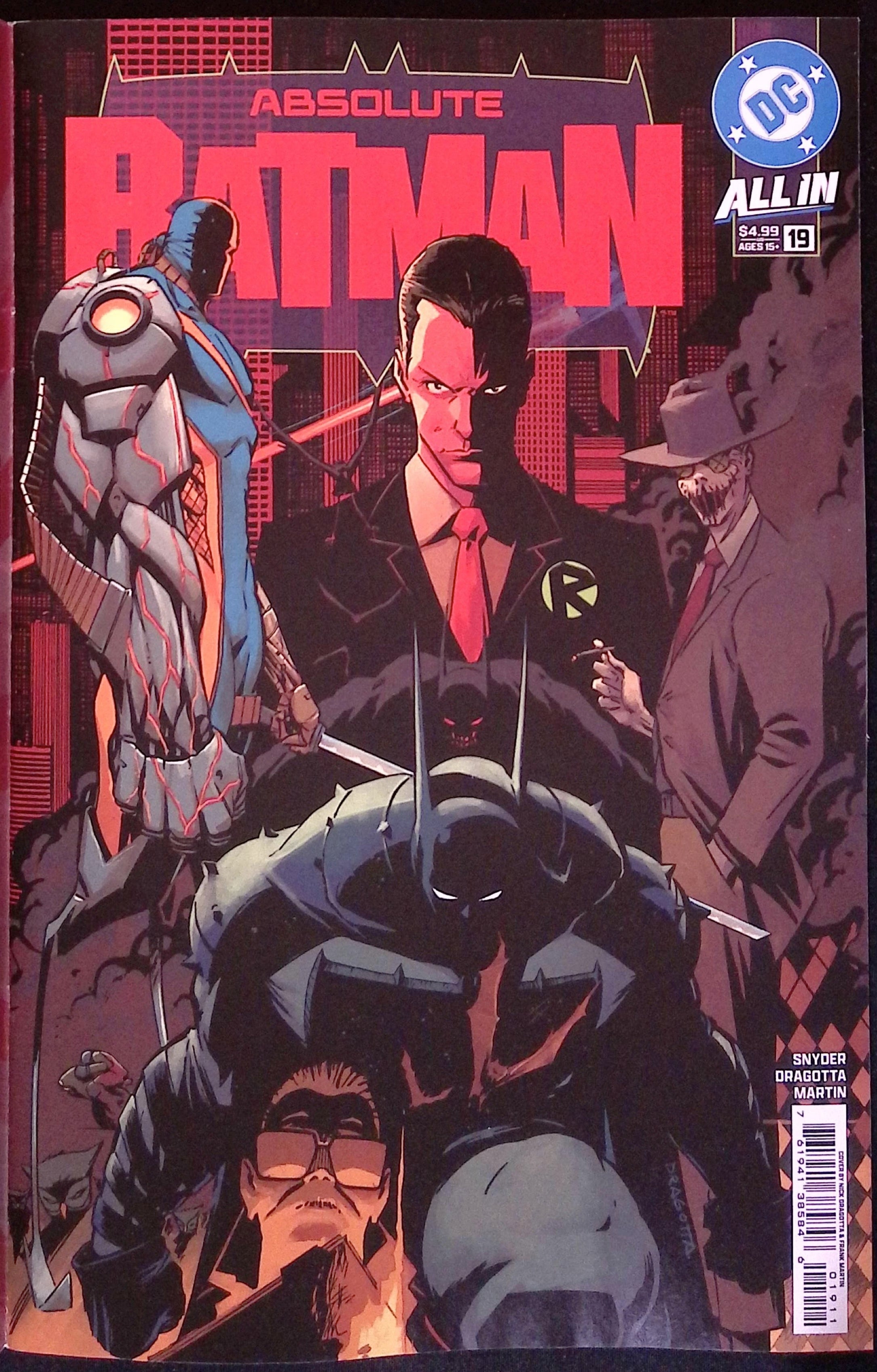 Absolute Batman # 19 Cover C Dragotta Variant First Printing 2026 BN