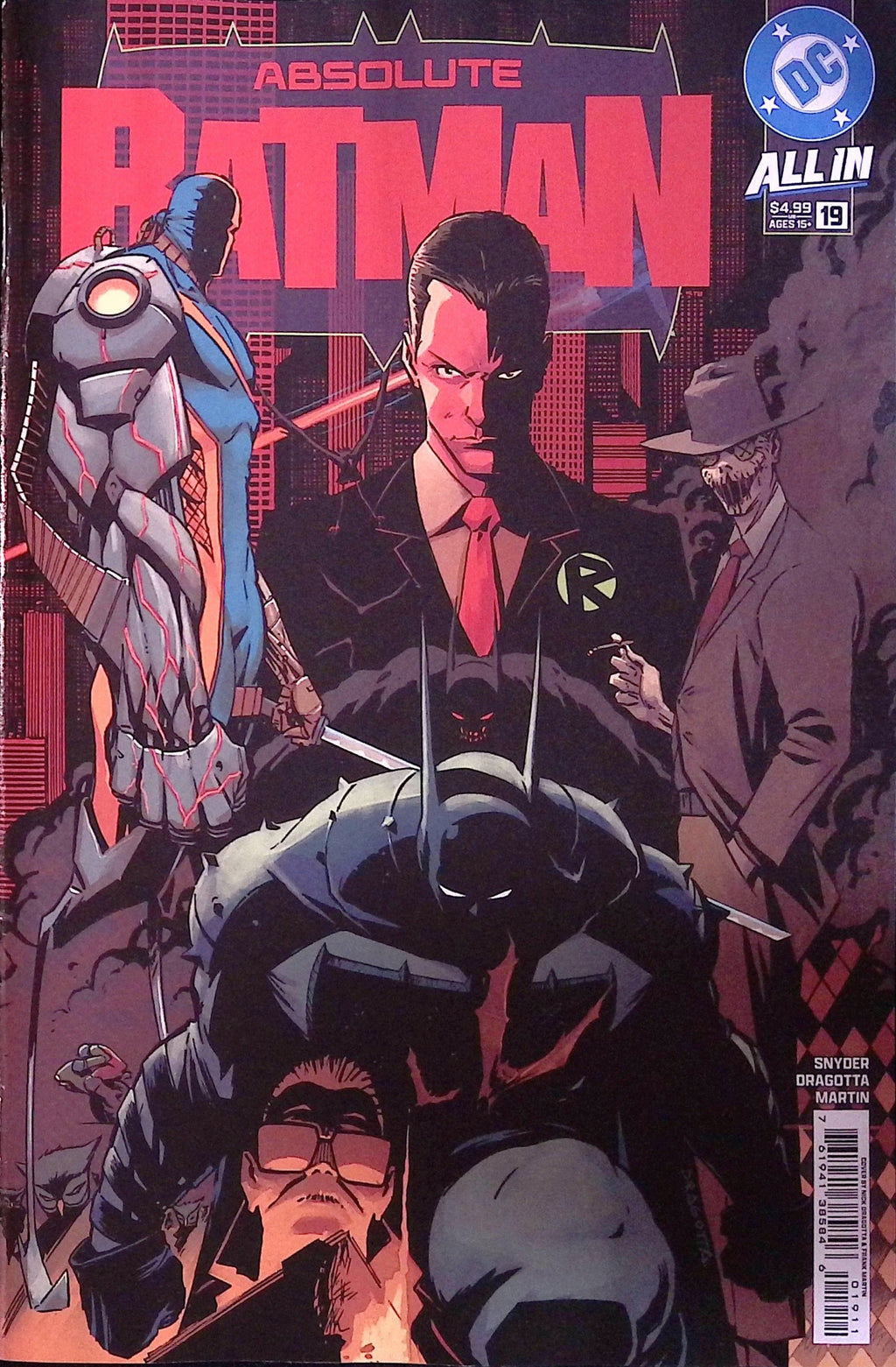 Absolute Batman # 19 Cover D Sharp Variant First Printing 2026 BN
