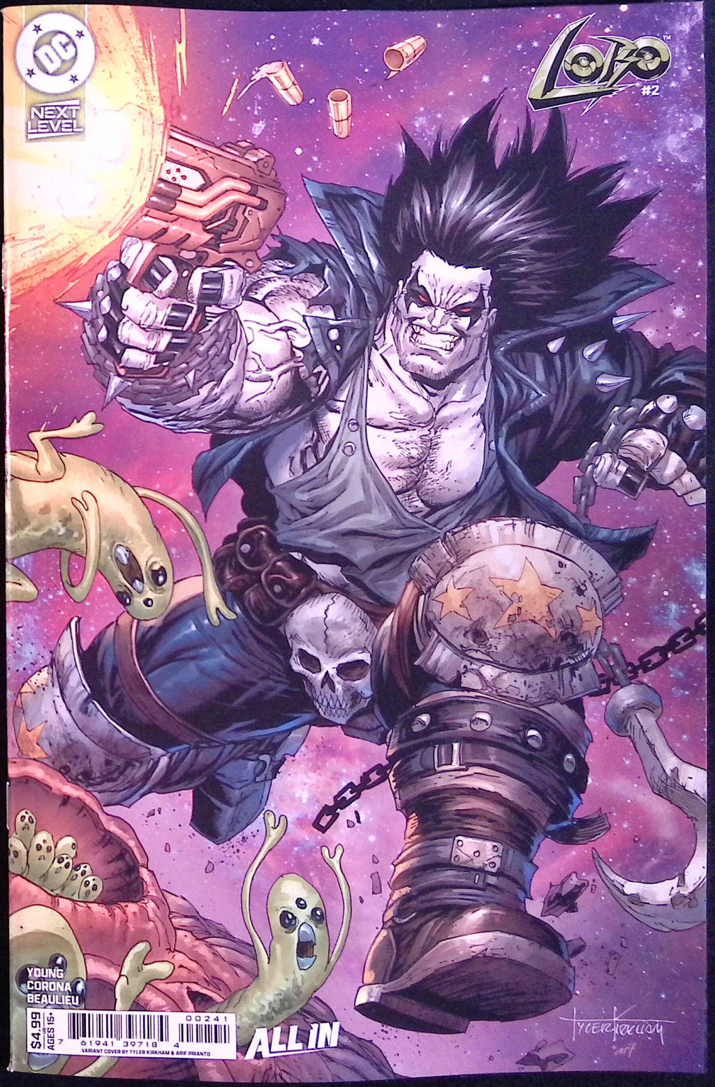Lobo # 2 Cover D Kirkham Variant First Printing 2026 BN