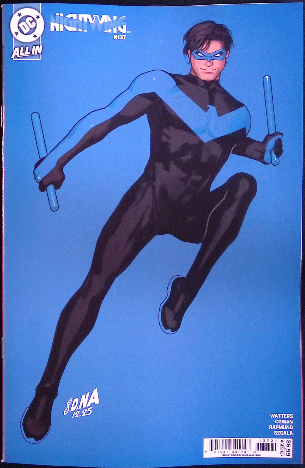Nightwing #137 Cover B Nakayama Variant 2026 BN