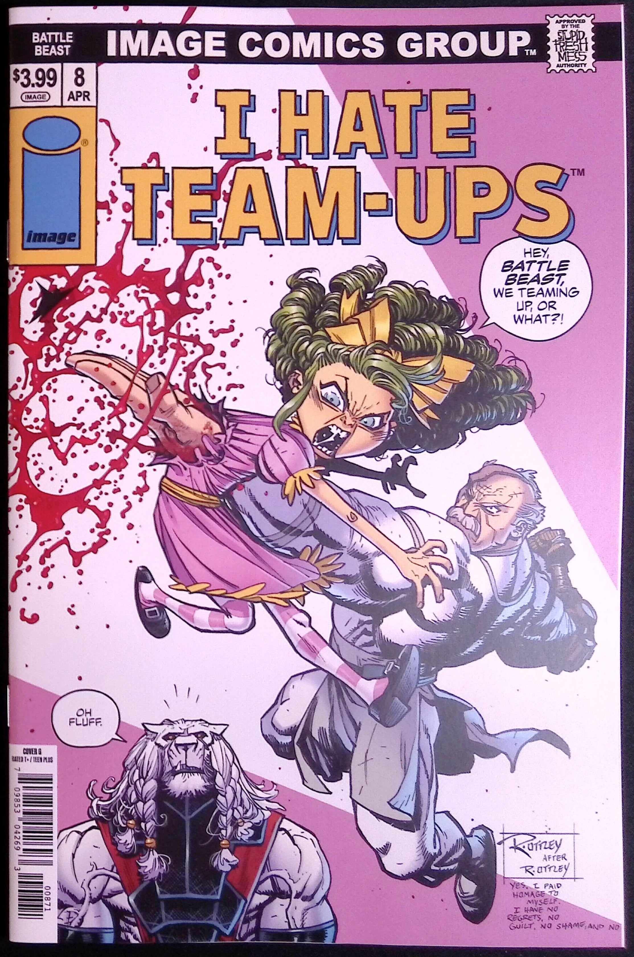Invincible Universe: Battle Beast # 8 Cover G "I Hate Fairyland" Team-Up Ottley Variant 2026 BN