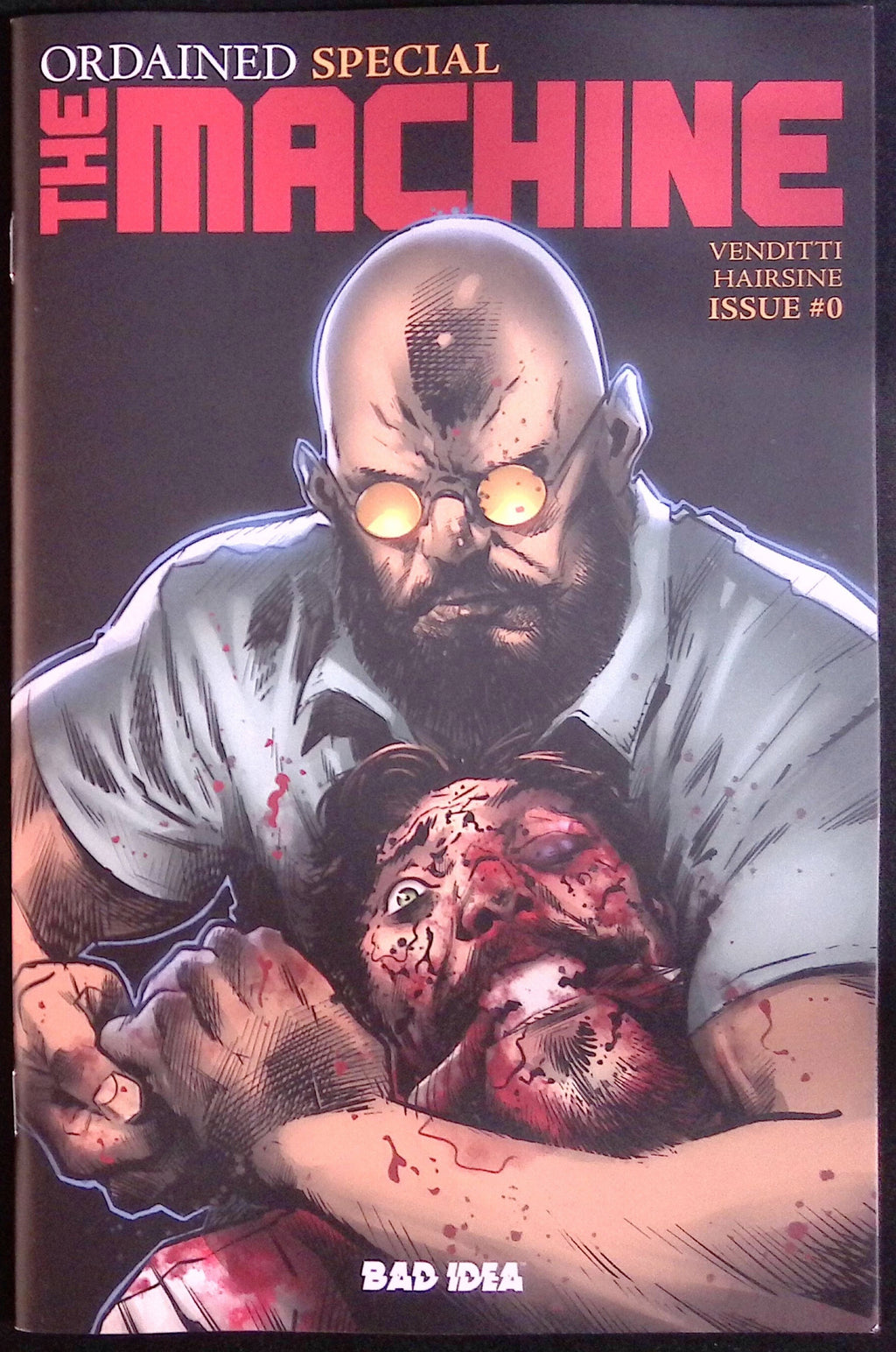 Ordained # 0 (of 3): The Machine Cover B Hairsine Variant First Printing 2026 BN