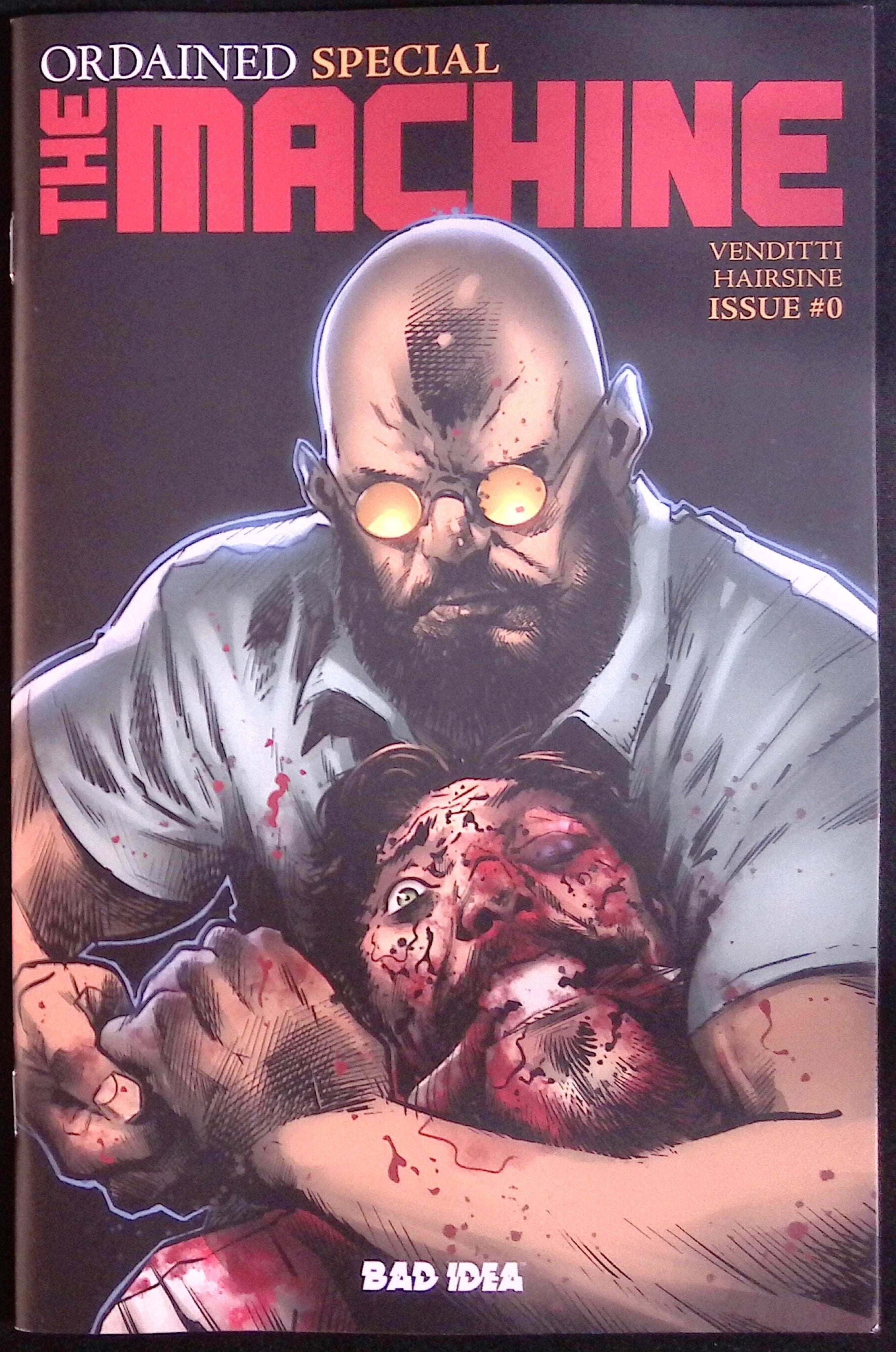Ordained # 0 (of 3): The Machine Cover B Hairsine Variant First Printing 2026 BN