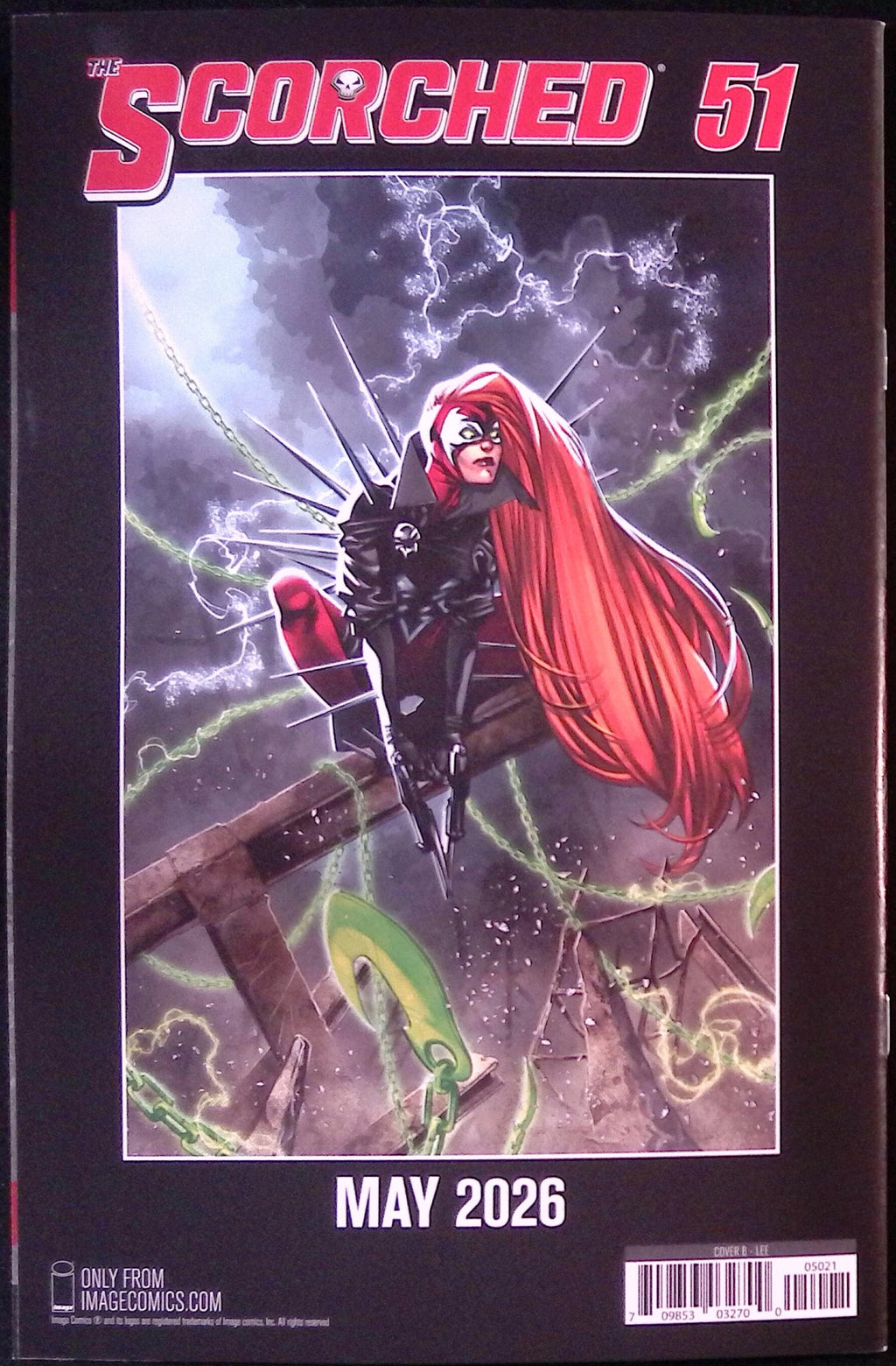 Spawn: The Scorched # 50 Cover B Lee Variant First Printing 2026 BN