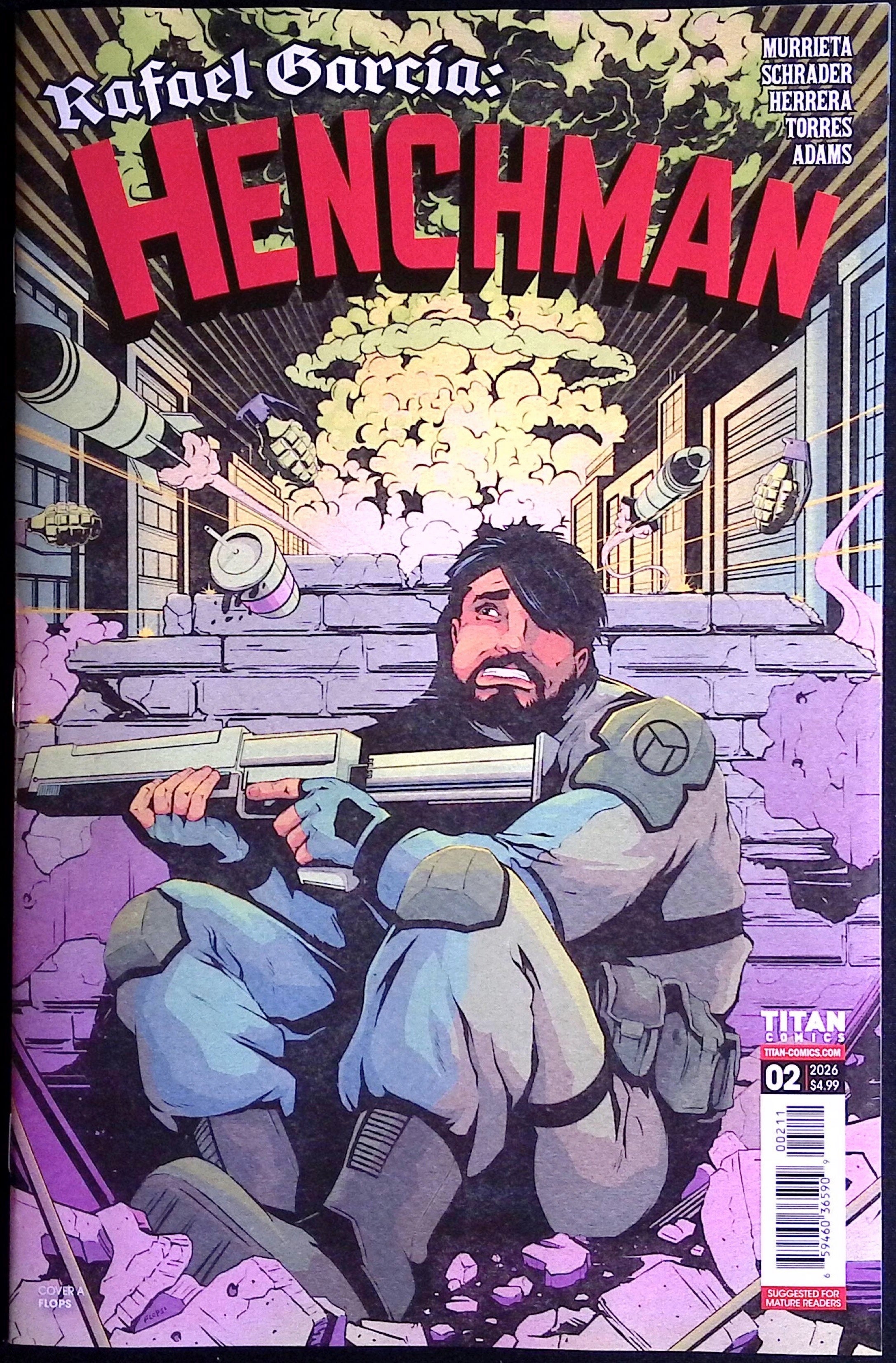 Rafael Garcia: Henchman # 2 Cover A First Printing 2026 BN