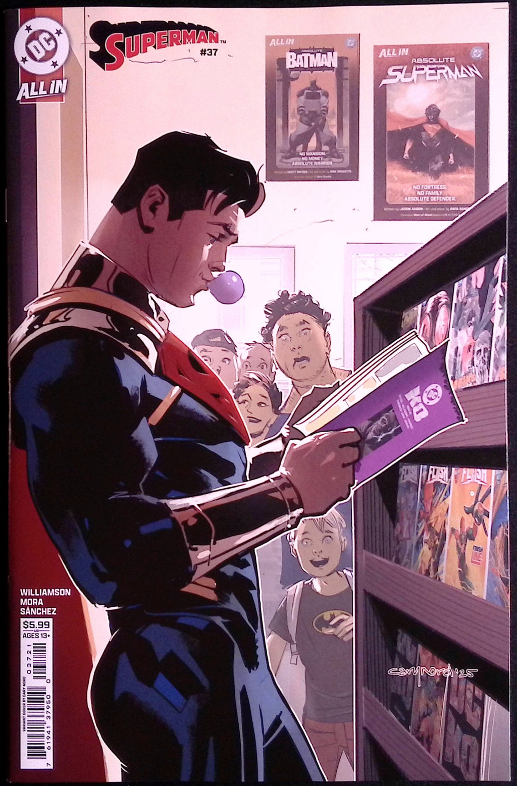 Superman # 37 Cover B Nord Variant First Printing 2026 BN