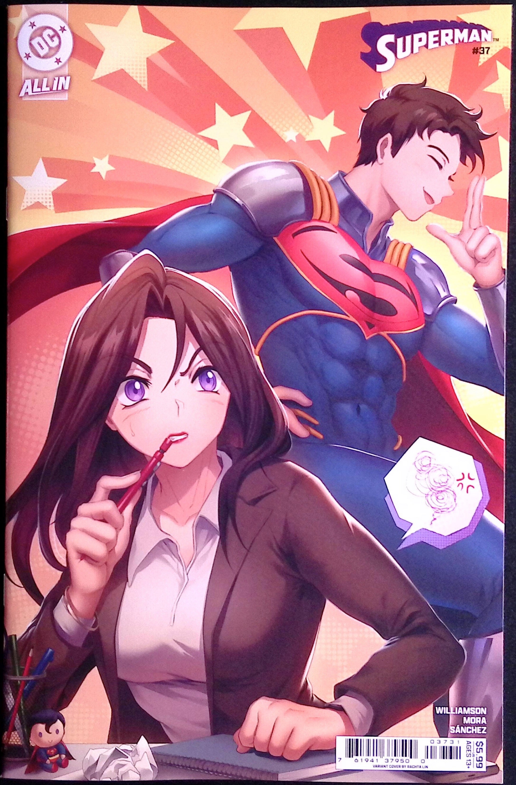 Superman # 37 Cover C Lin Variant First Printing 2026 BN