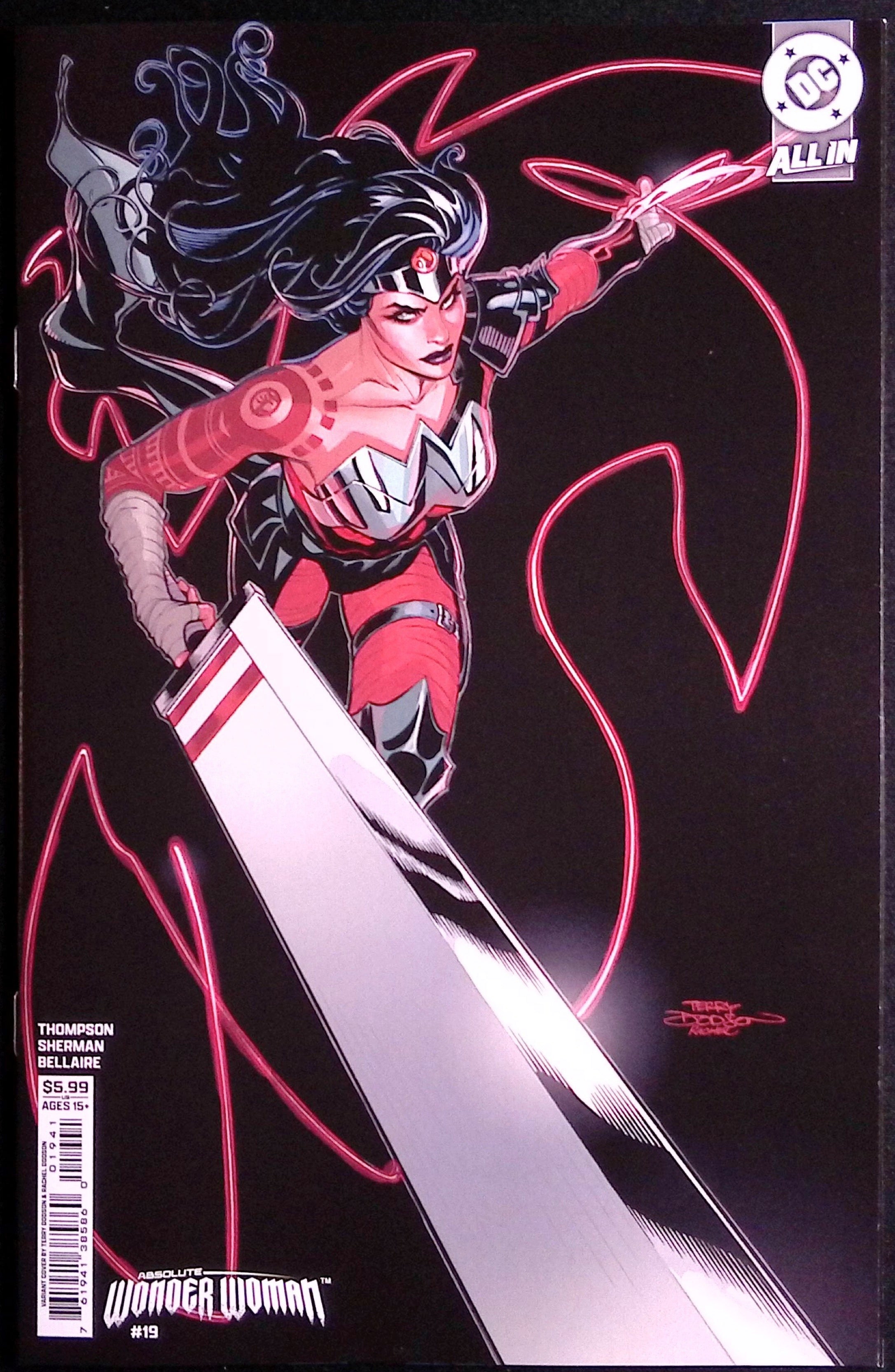 Absolute Wonder Woman # 19 Cover D Dodson Variant First Printing 2026 BN