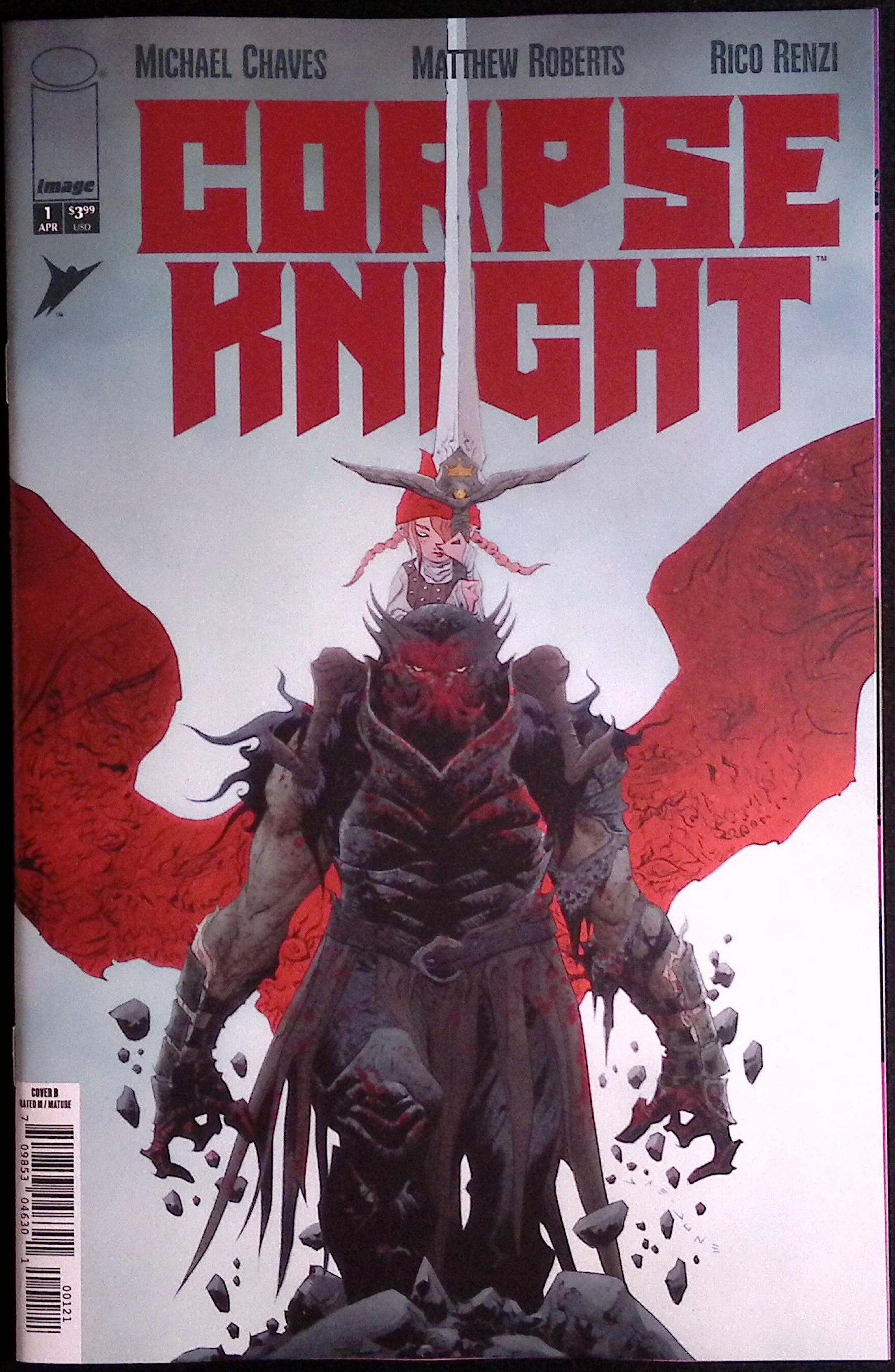 Corpse Knight # 1 Cover B Lee Variant First Printing 2026 BN