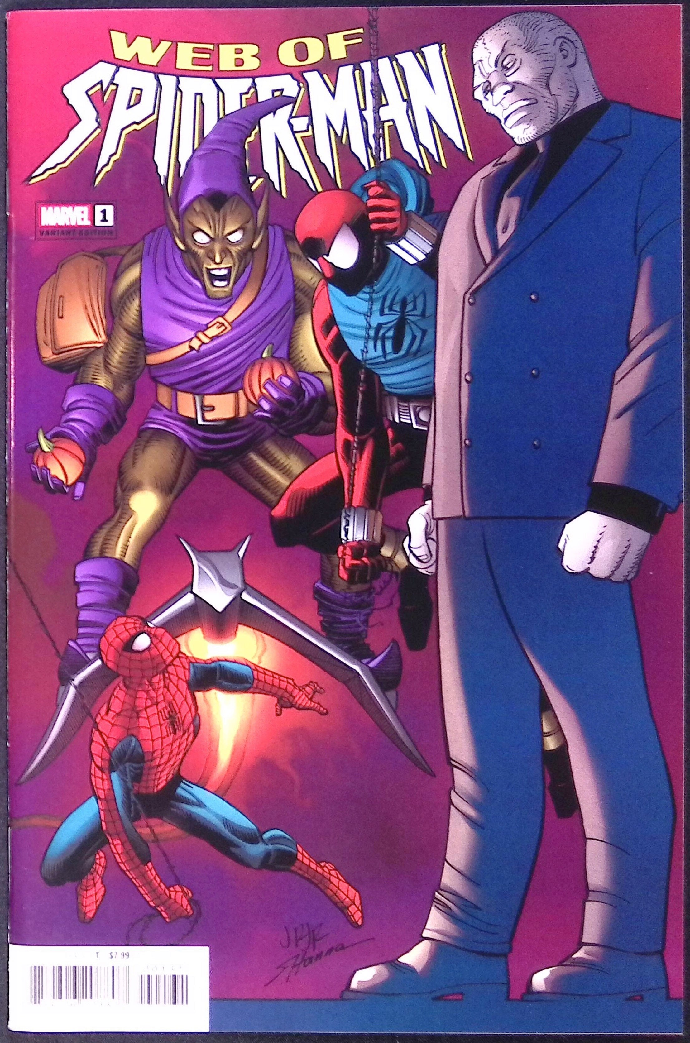 Web of Spider-Man # 1 Cover C Romita Jr. Variant Cover 2024 NM