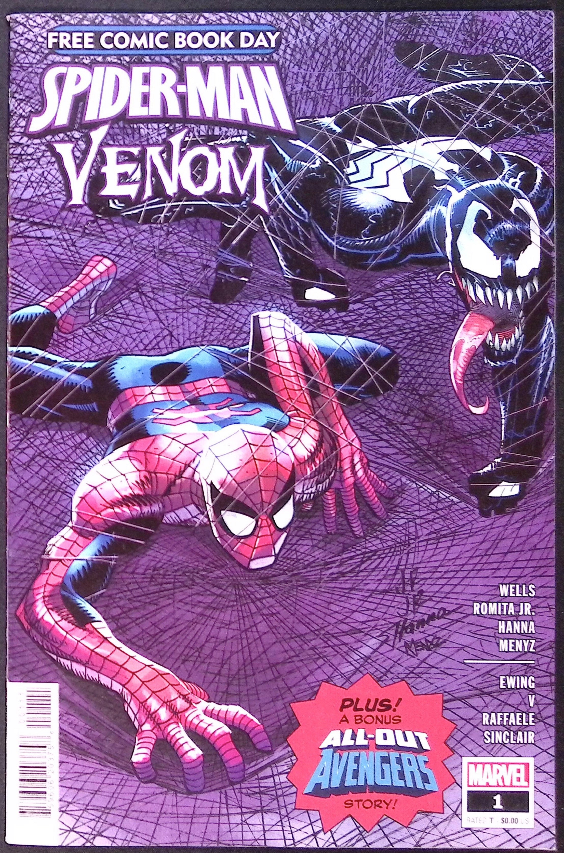 Spider-Man/Venom # 1 FCBD 2022 NM