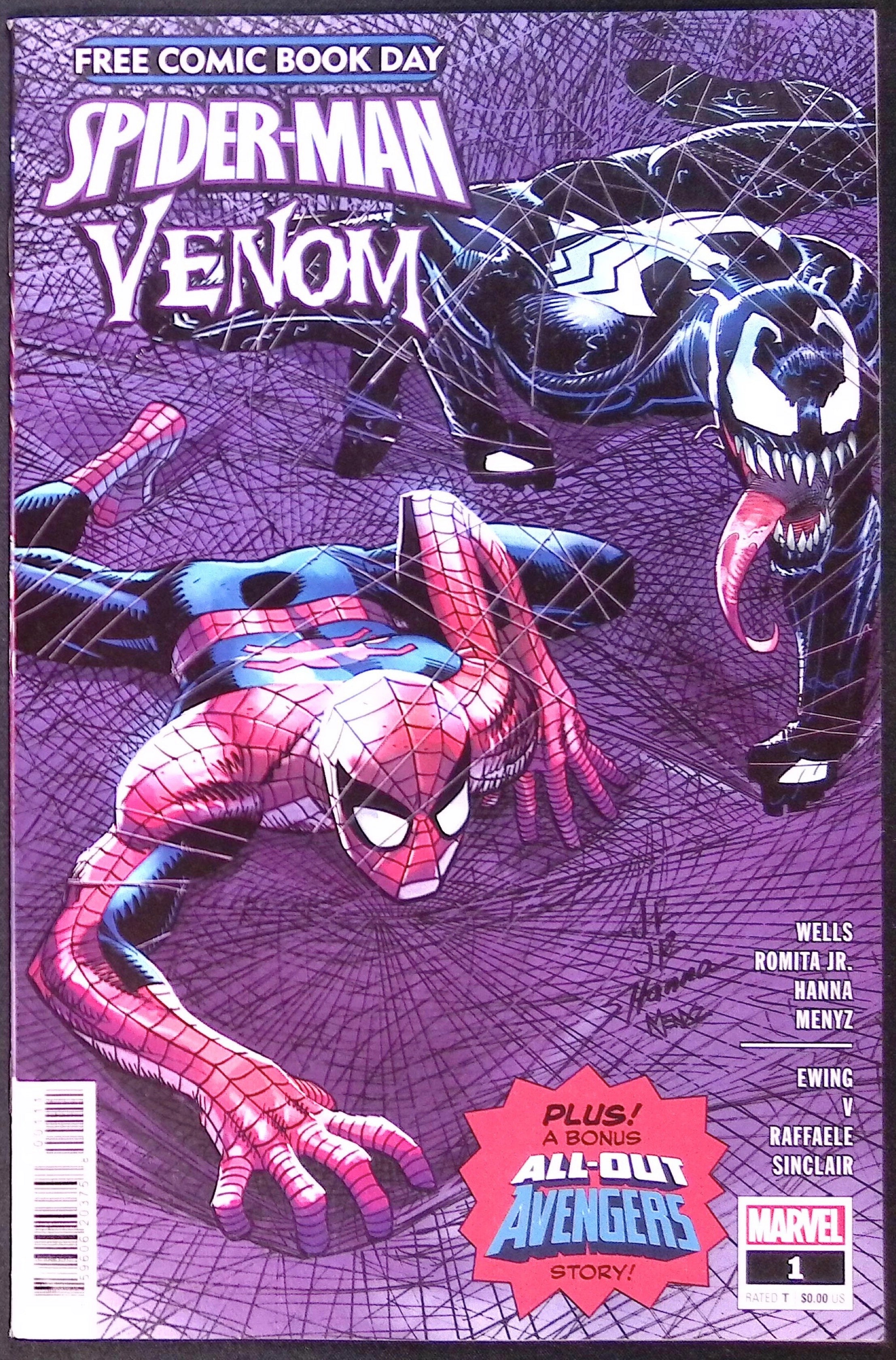 Spider-Man/Venom # 1 FCBD 2022 NM