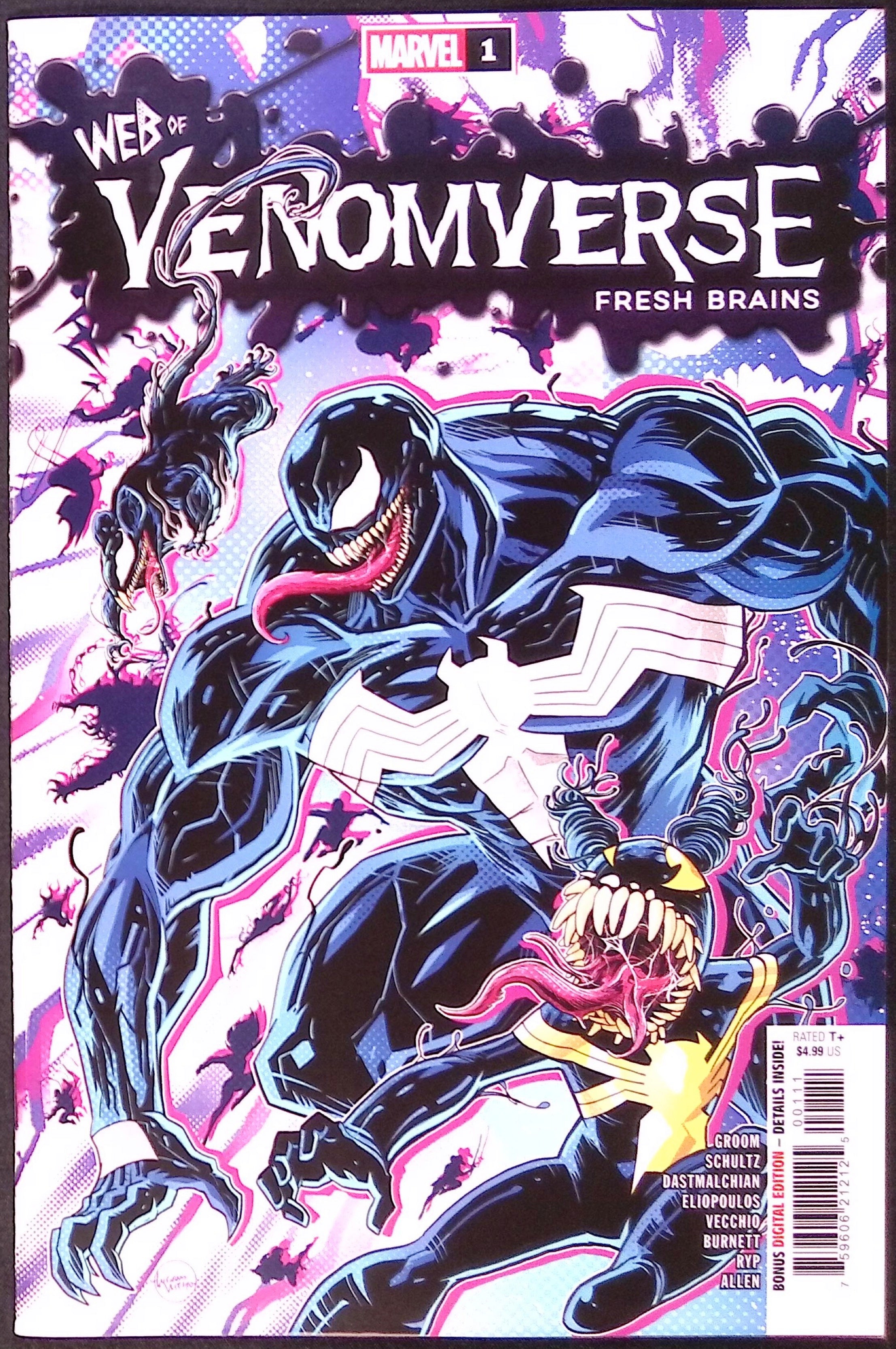 Web of Venomverse: Fresh Brains # 1 2025 NM-