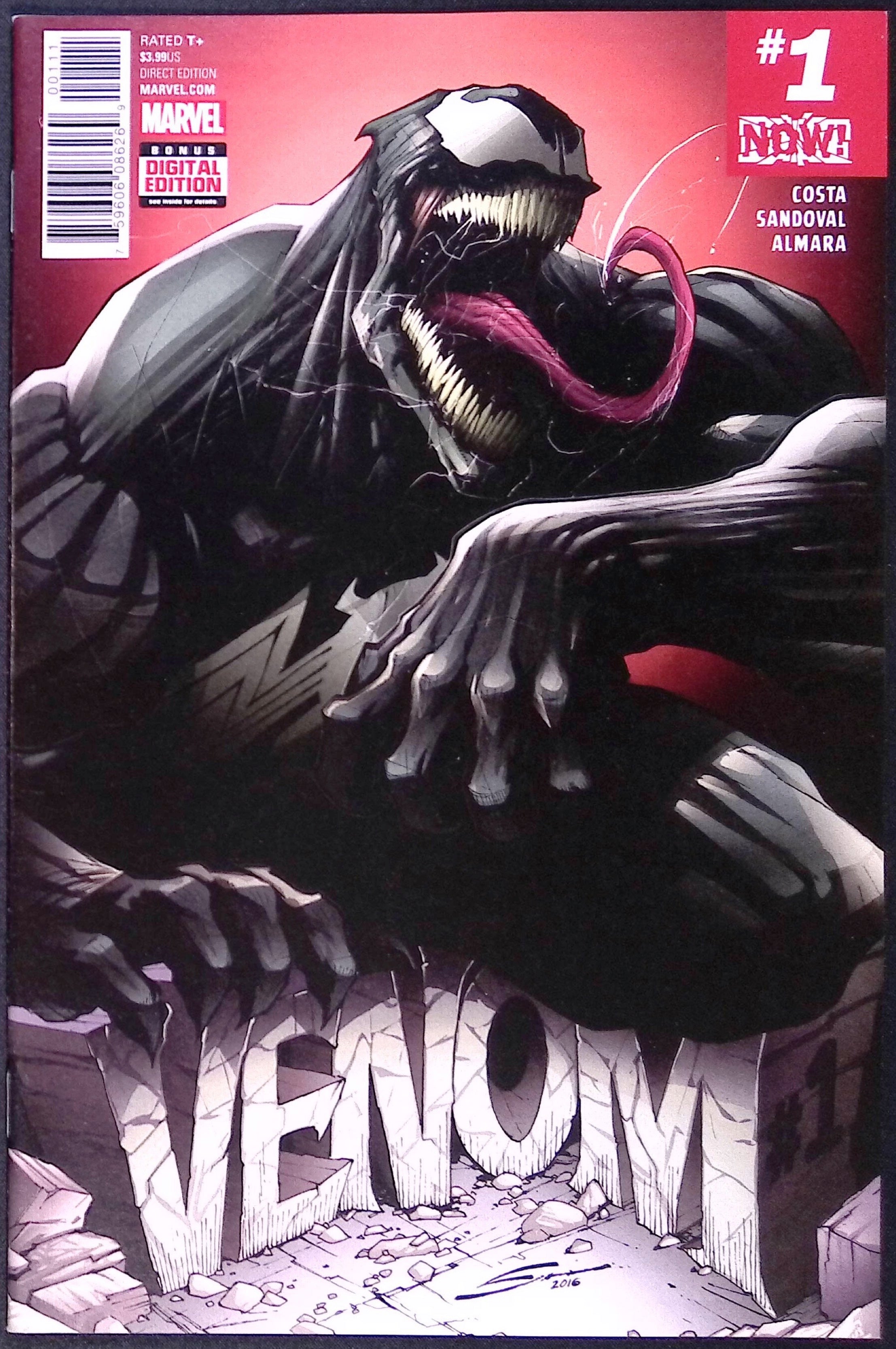 Venom # 1 Cover A First Printing 2017 NM-