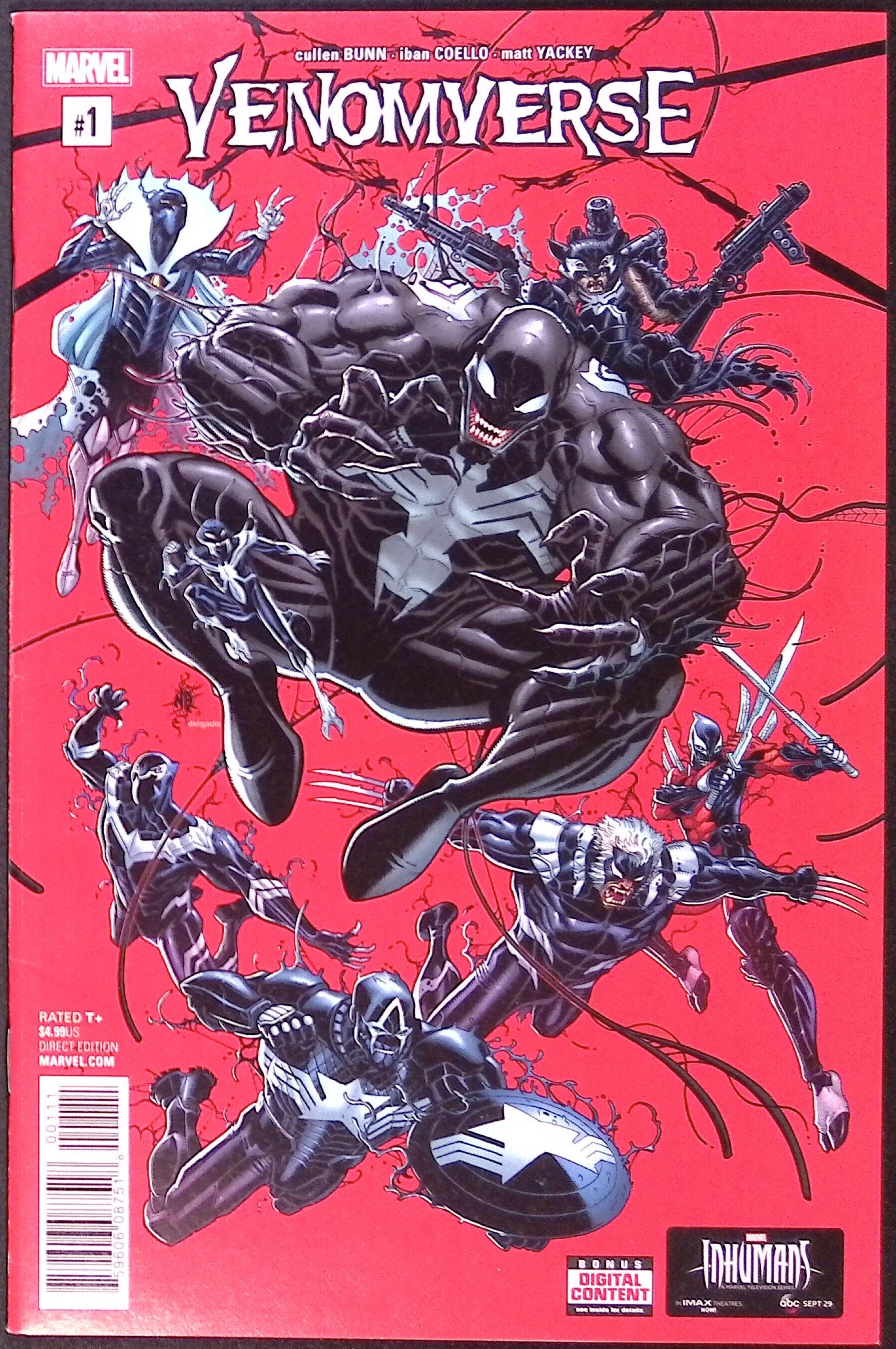 Venomverse # 1 Cover A First Printing 2017 VF/NM
