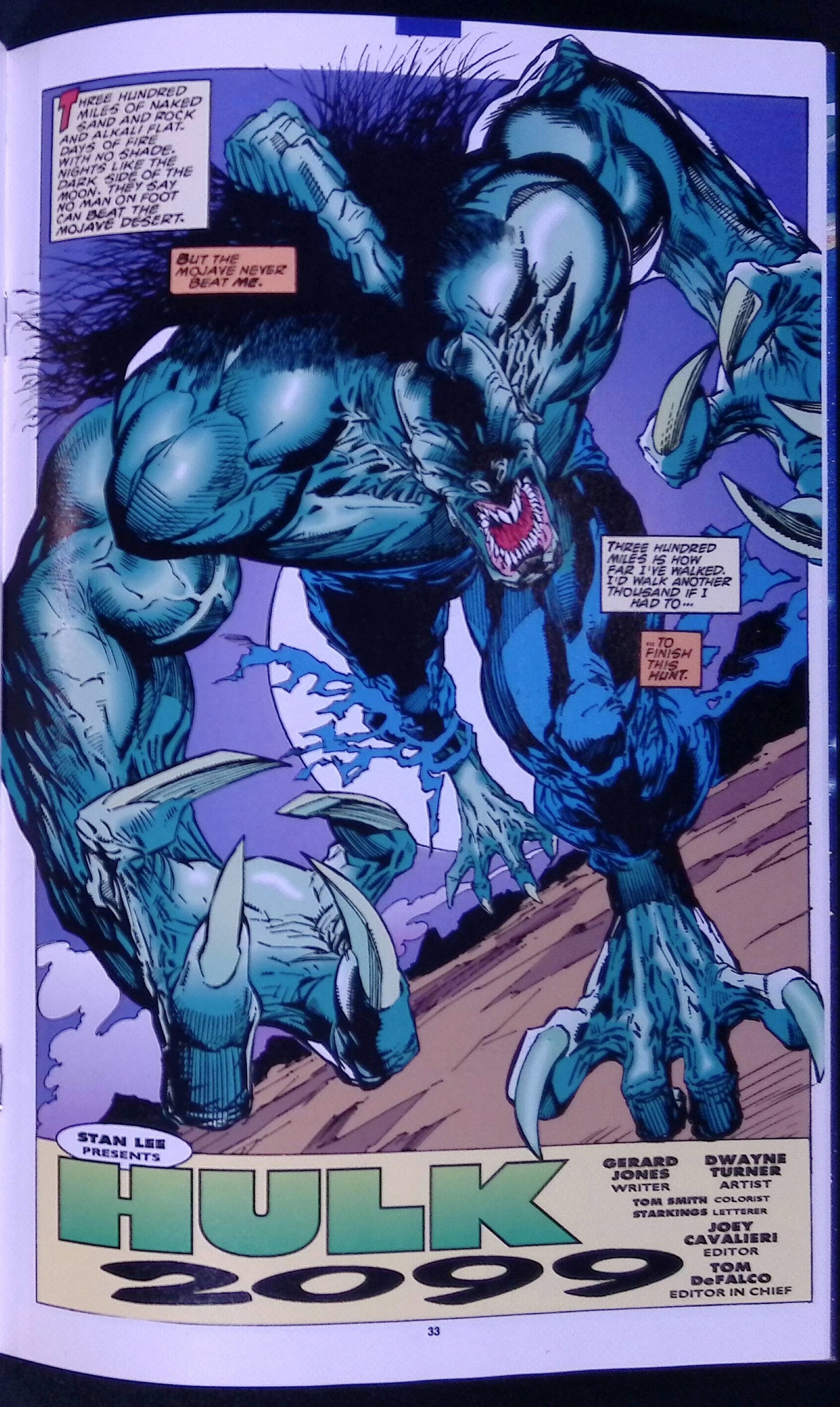 2099 Unlimited # 1 Cover A First Printing 1993 NM