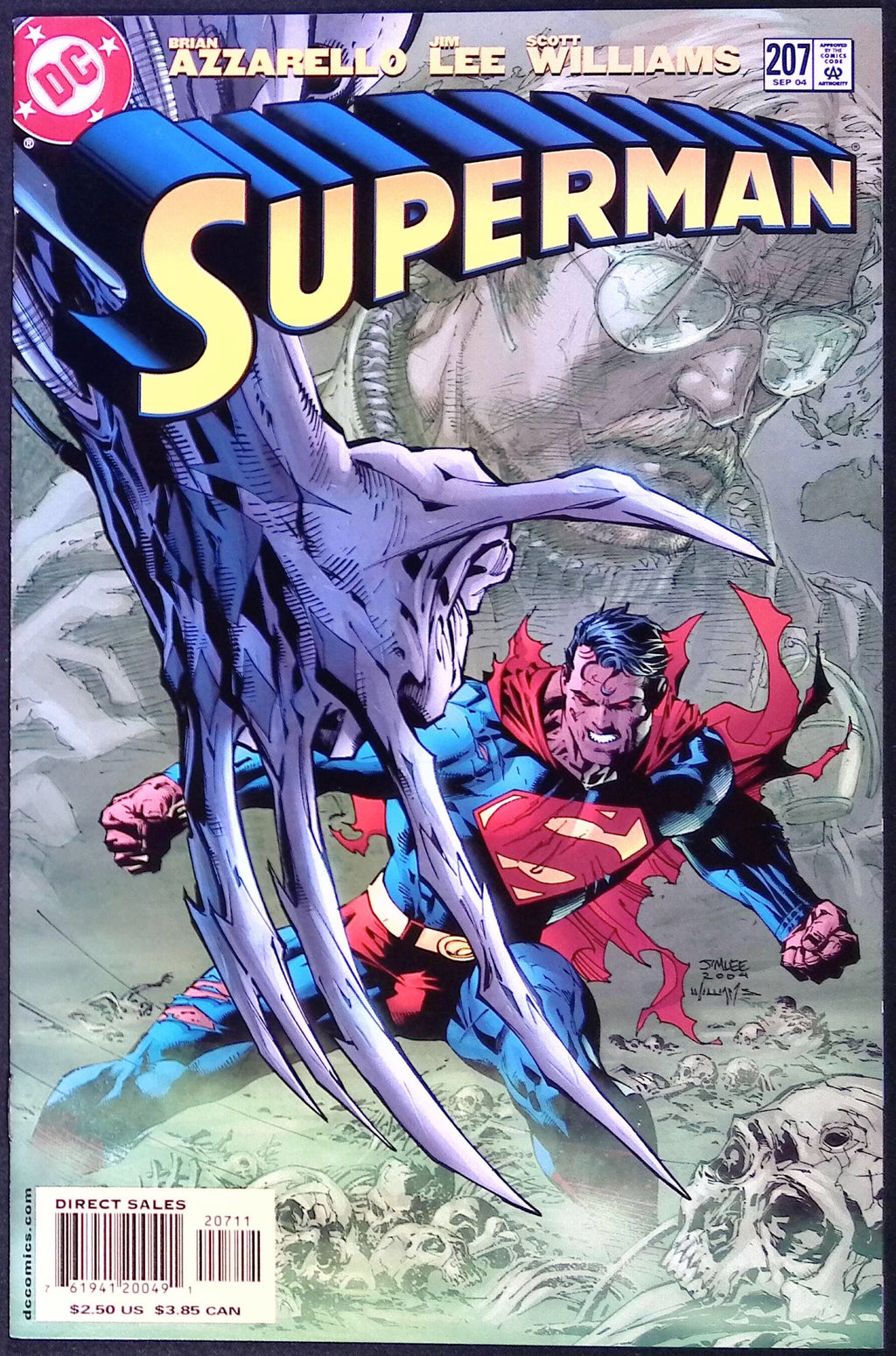 Superman # 207 Jim Lee 2004 NM-
