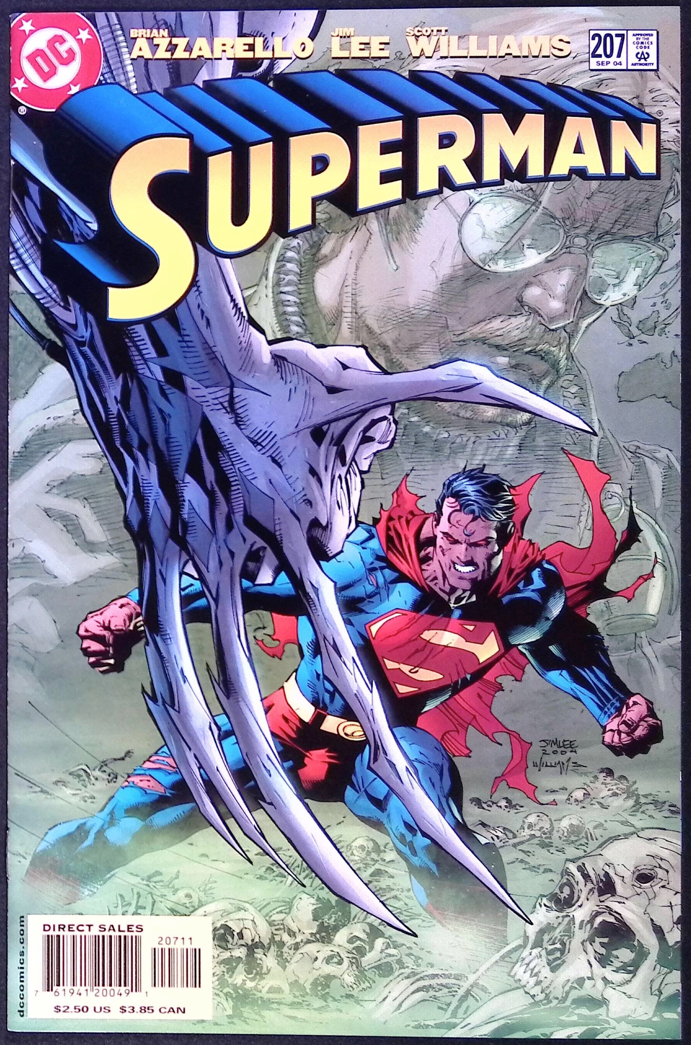 Superman # 207 Jim Lee 2004 NM-