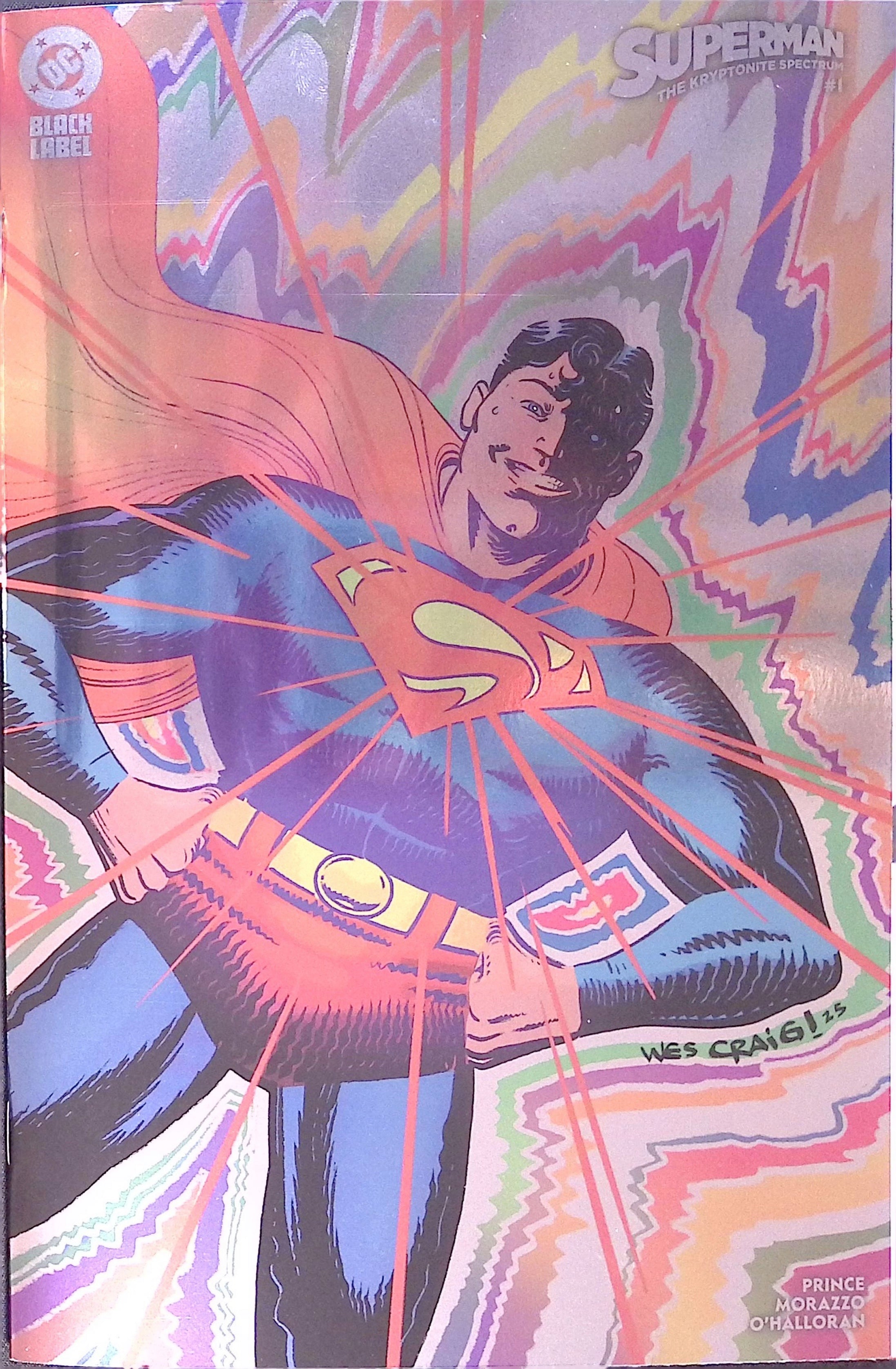 Superman: The Kryptonite Spectrum #1 Craig Foil Variant 2025 NM-