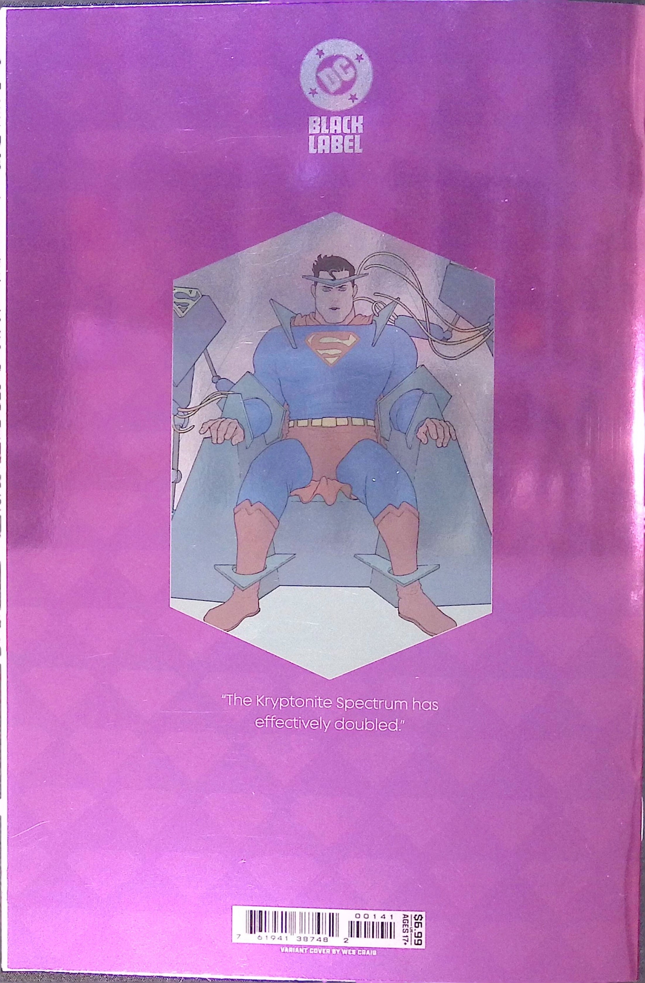 Superman: The Kryptonite Spectrum #1 Craig Foil Variant 2025 NM-