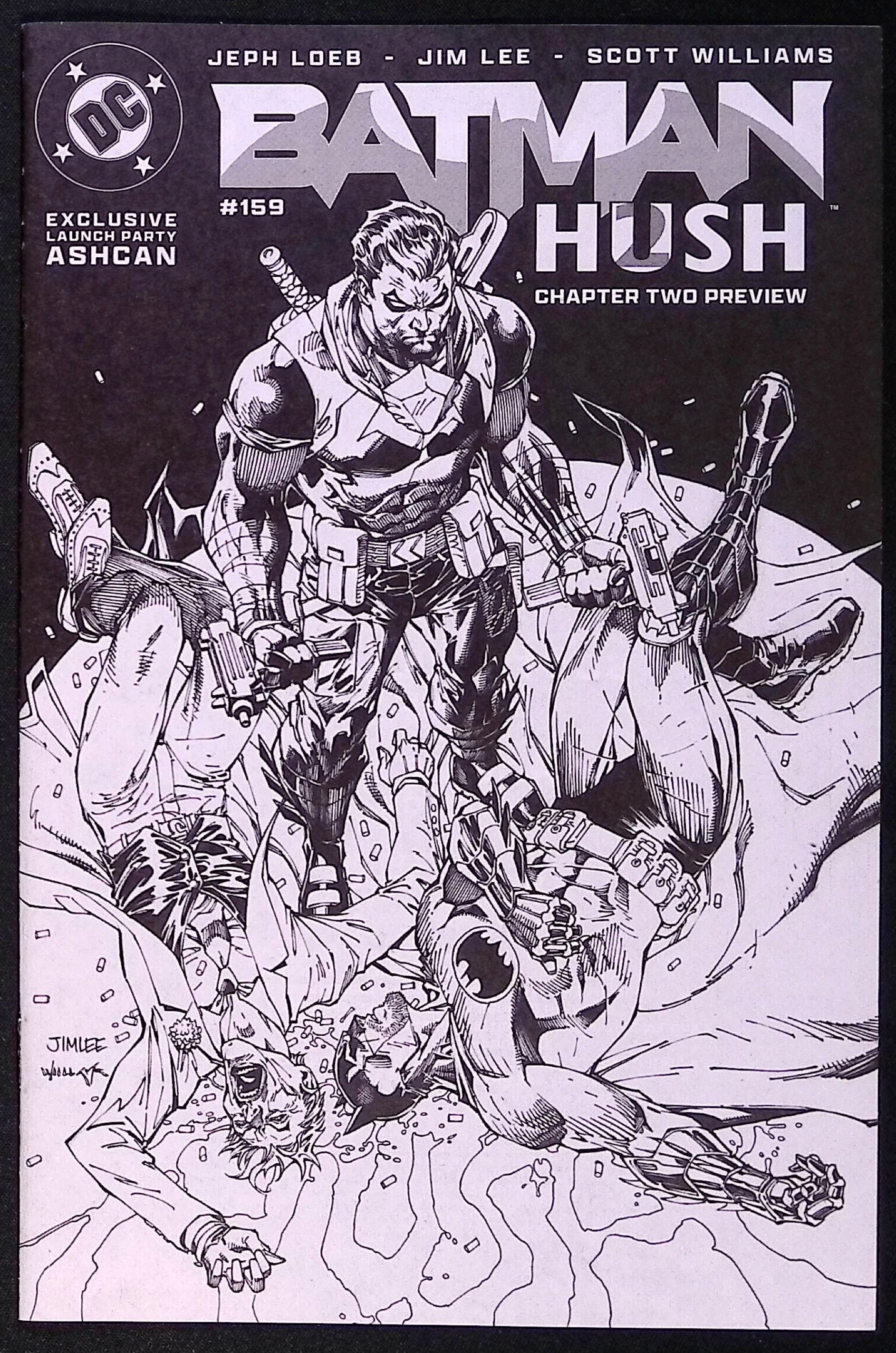 Batman # 159 Exclusive Launch Party Ashcan Jim Lee 2025 NM