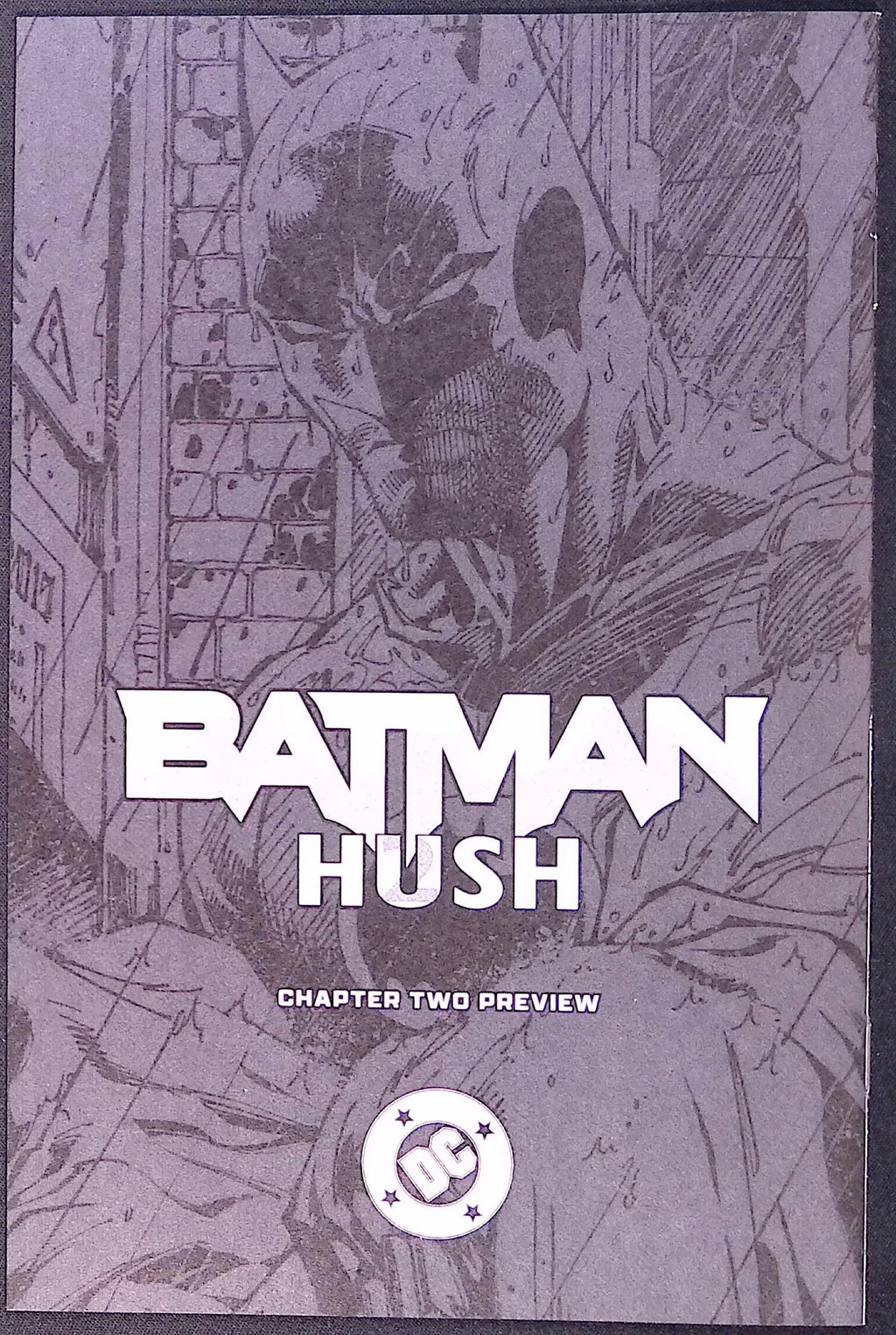 Batman # 159 Exclusive Launch Party Ashcan Jim Lee 2025 NM