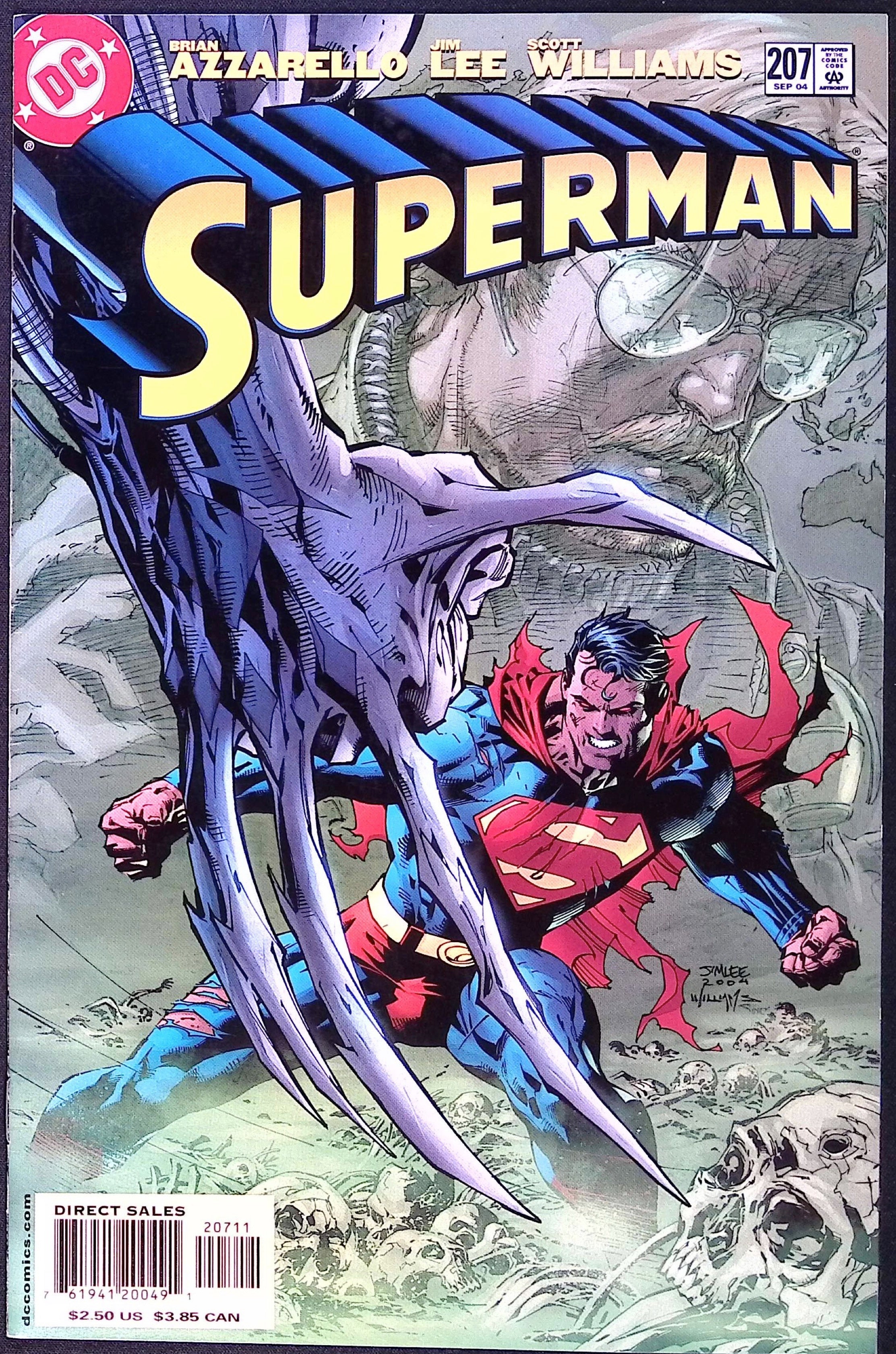 Superman # 207 Jim Lee 2004 NM-
