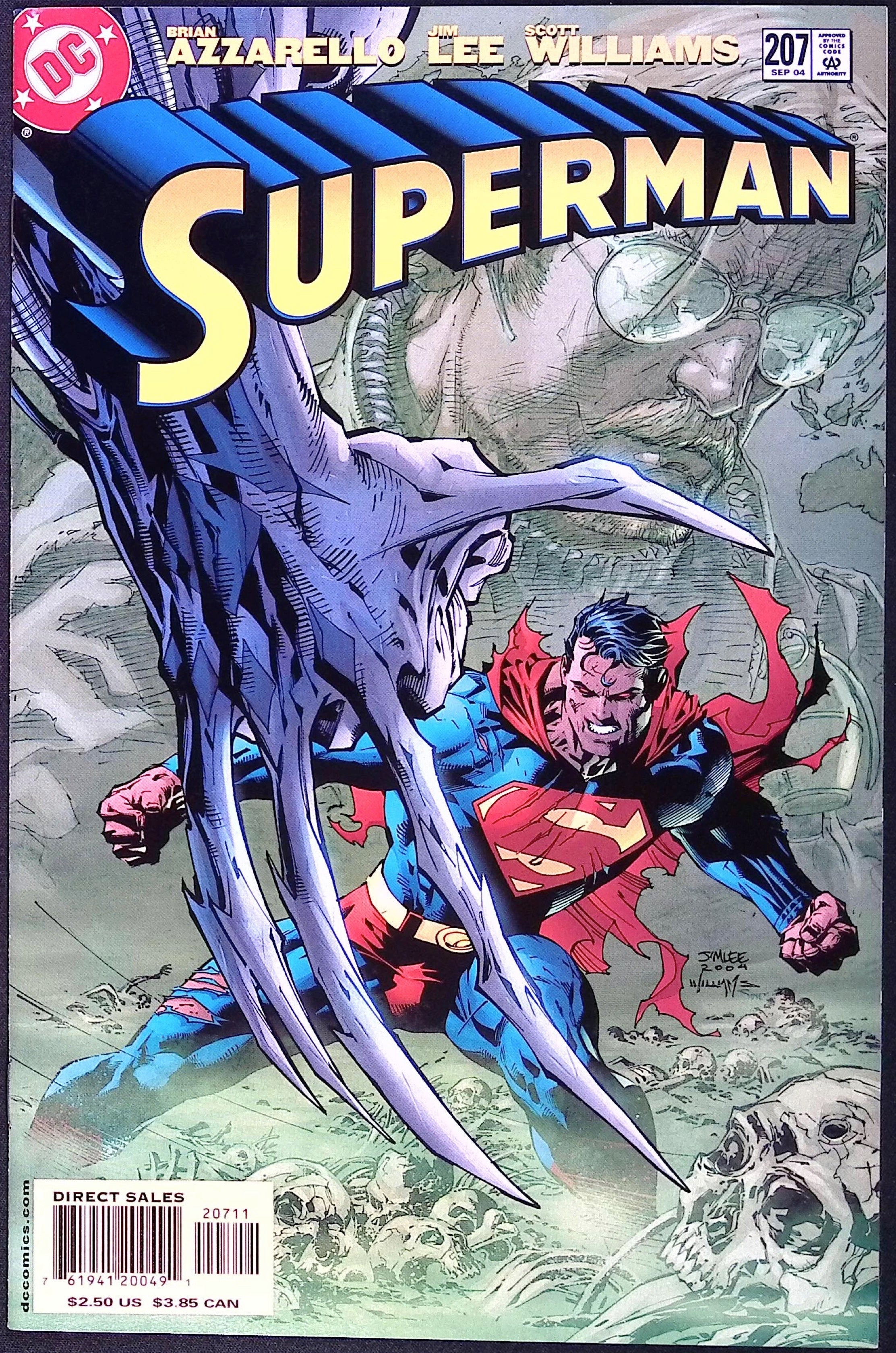 Superman # 207 Jim Lee 2004 NM-
