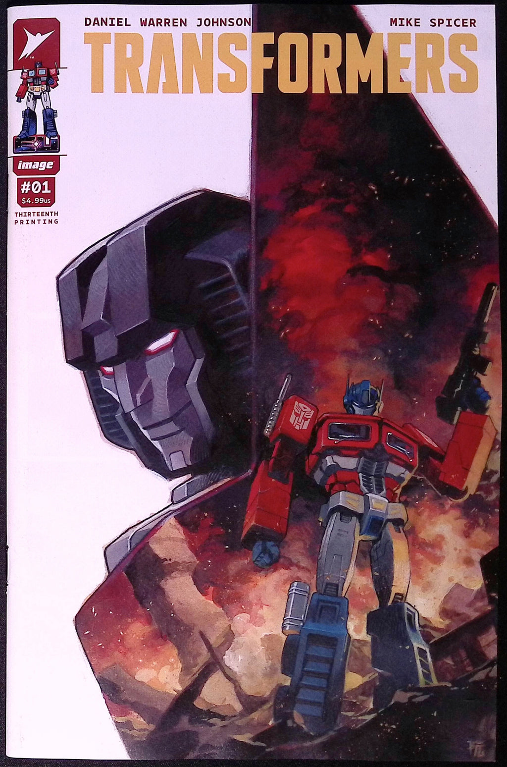 Transformers # 1 Cover A Thirteenth Print 2026 BN