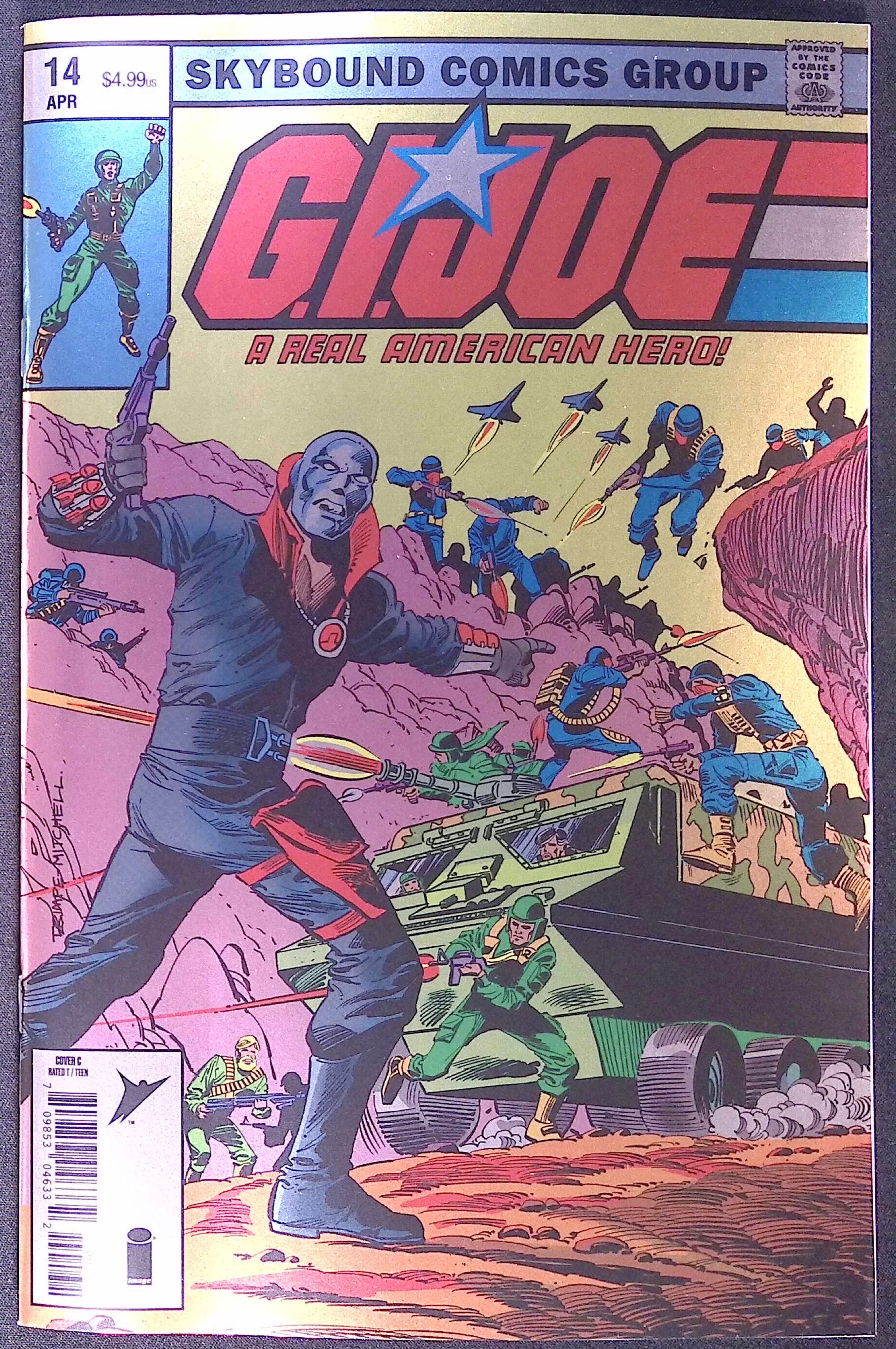 G.I. Joe: A Real American Hero # 14 Hama Files Edition Cover C Foil Variant 2026 BN
