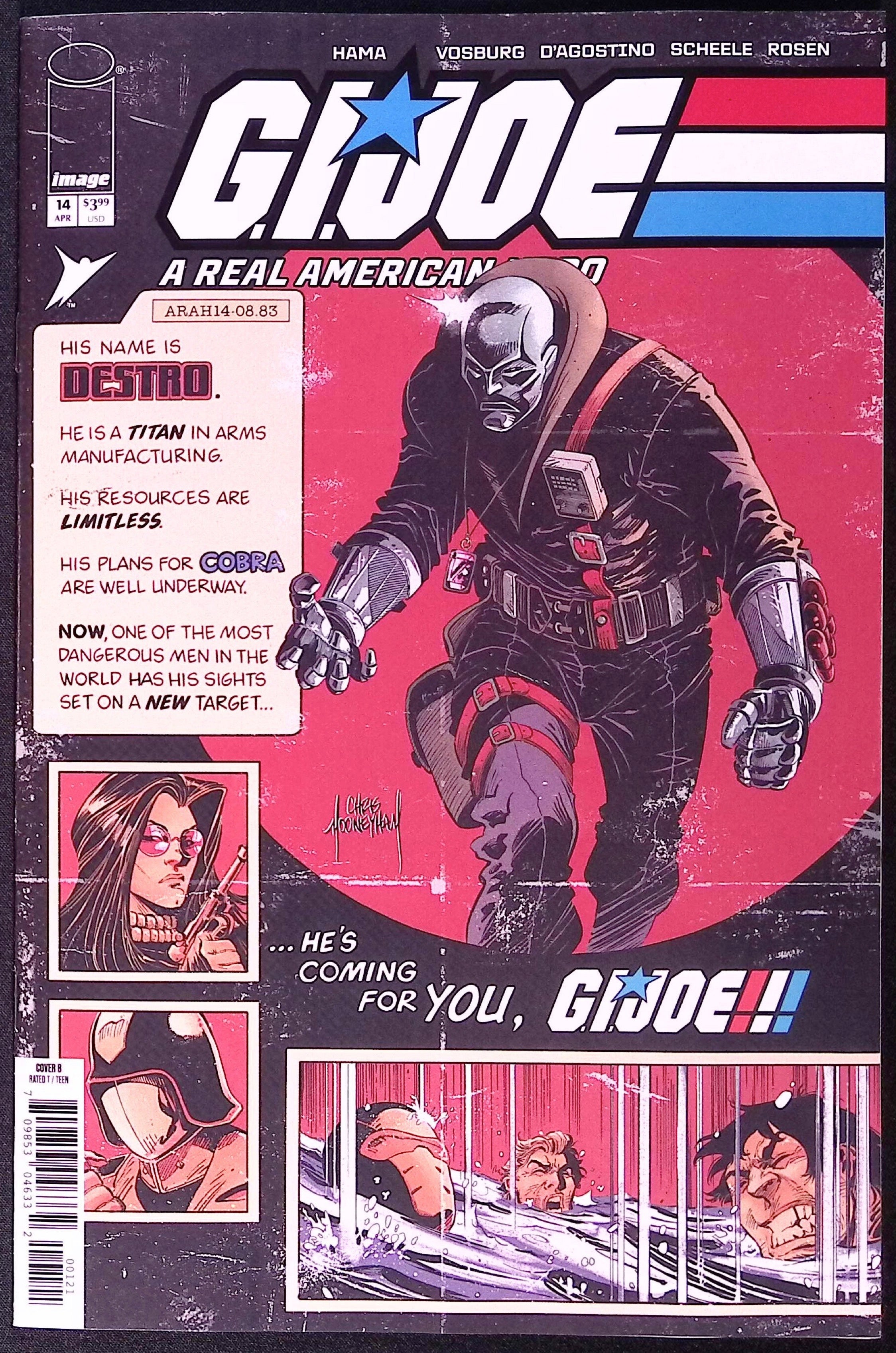G.I. Joe: A Real American Hero # 14 Hama Files Edition Cover B Mooneyham Variant 2026 BN