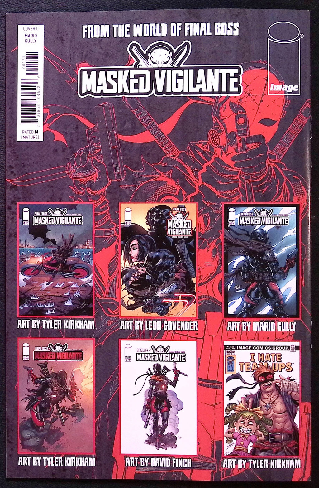 Final Boss: Masked Vigilante Cover C Gully Variant 2026 BN