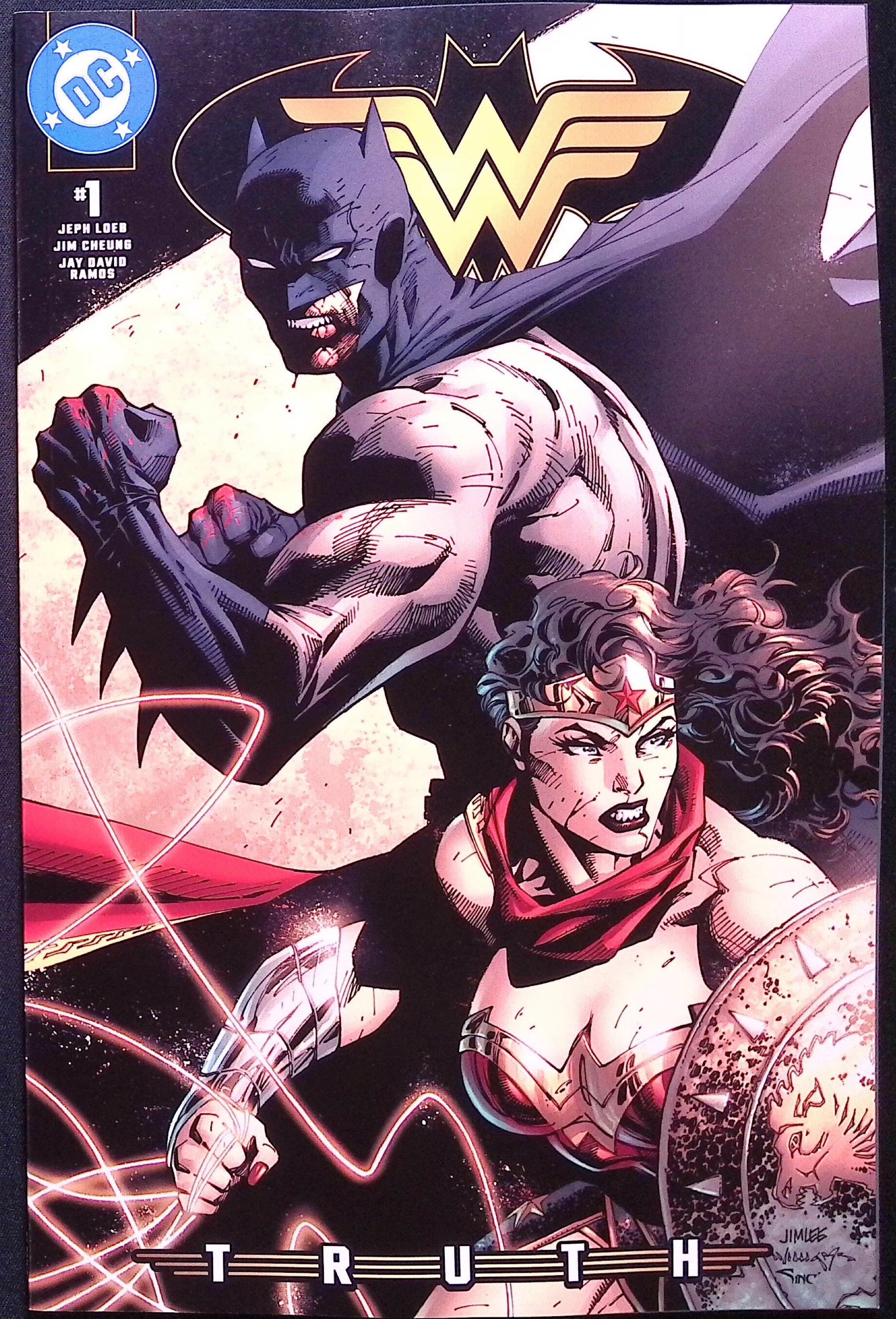 Batman / Wonder Woman: Truth # 1 Cover B Jim Lee Variant First Printing 2026 BN