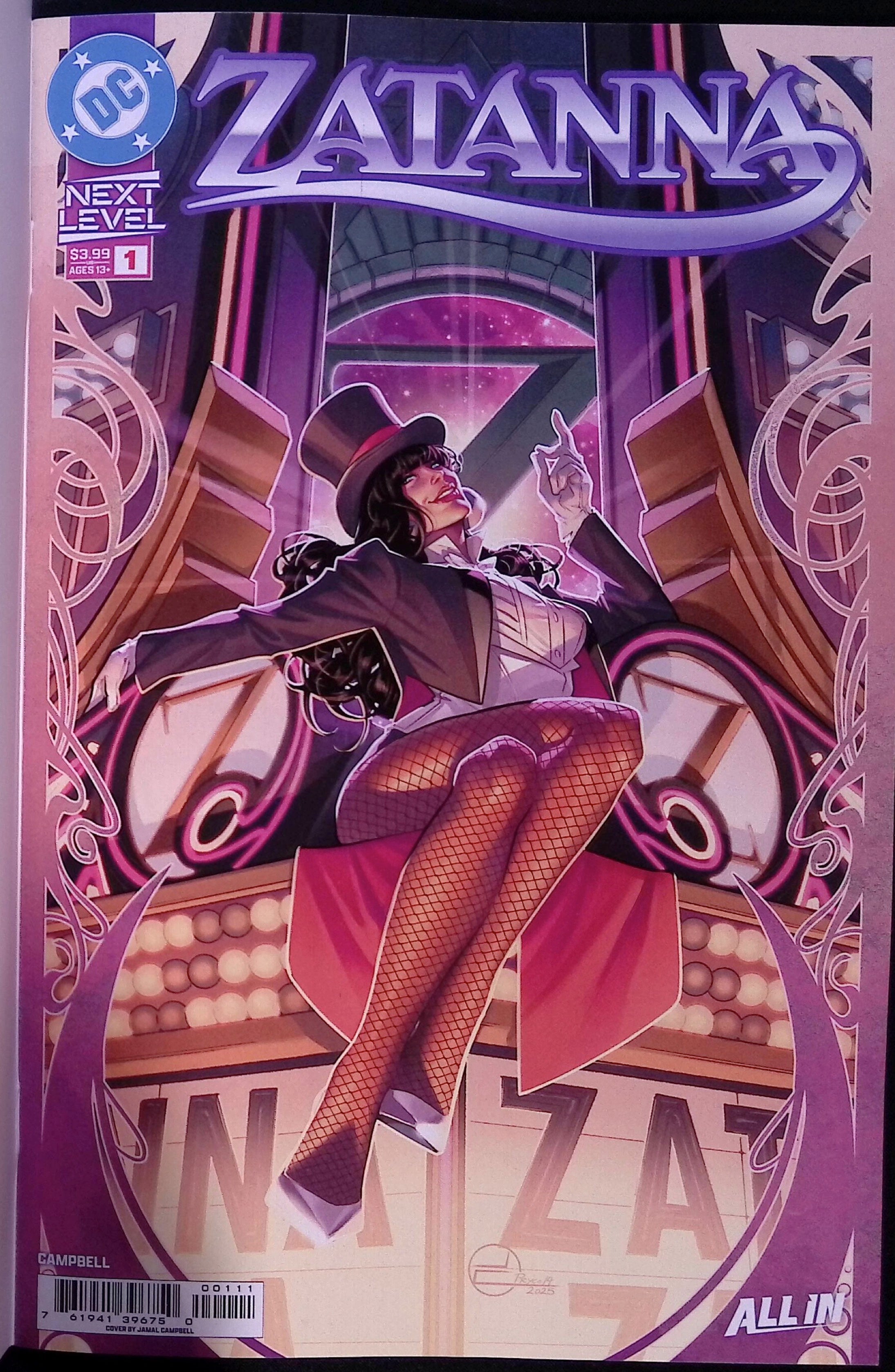 Zatanna # 1 Cover F Blank Variant 2026 BN