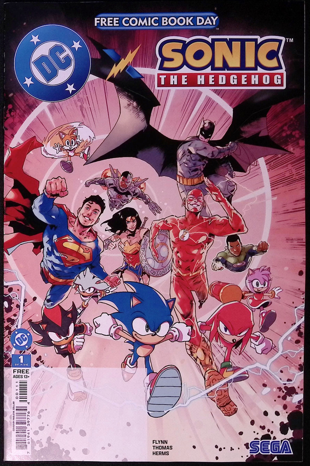 DC x Sonic the Hedgehog #1 FCBD 2026 BN