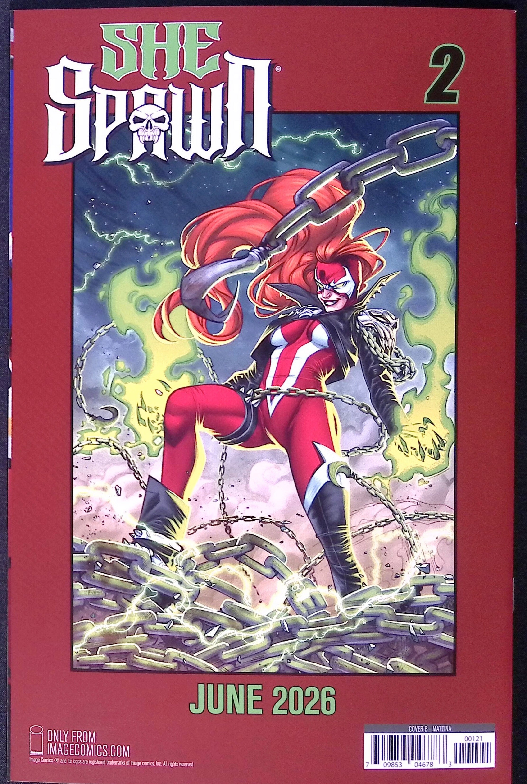 She-Spawn #1 Cover B Mattina Variant First Printing 2026 BN