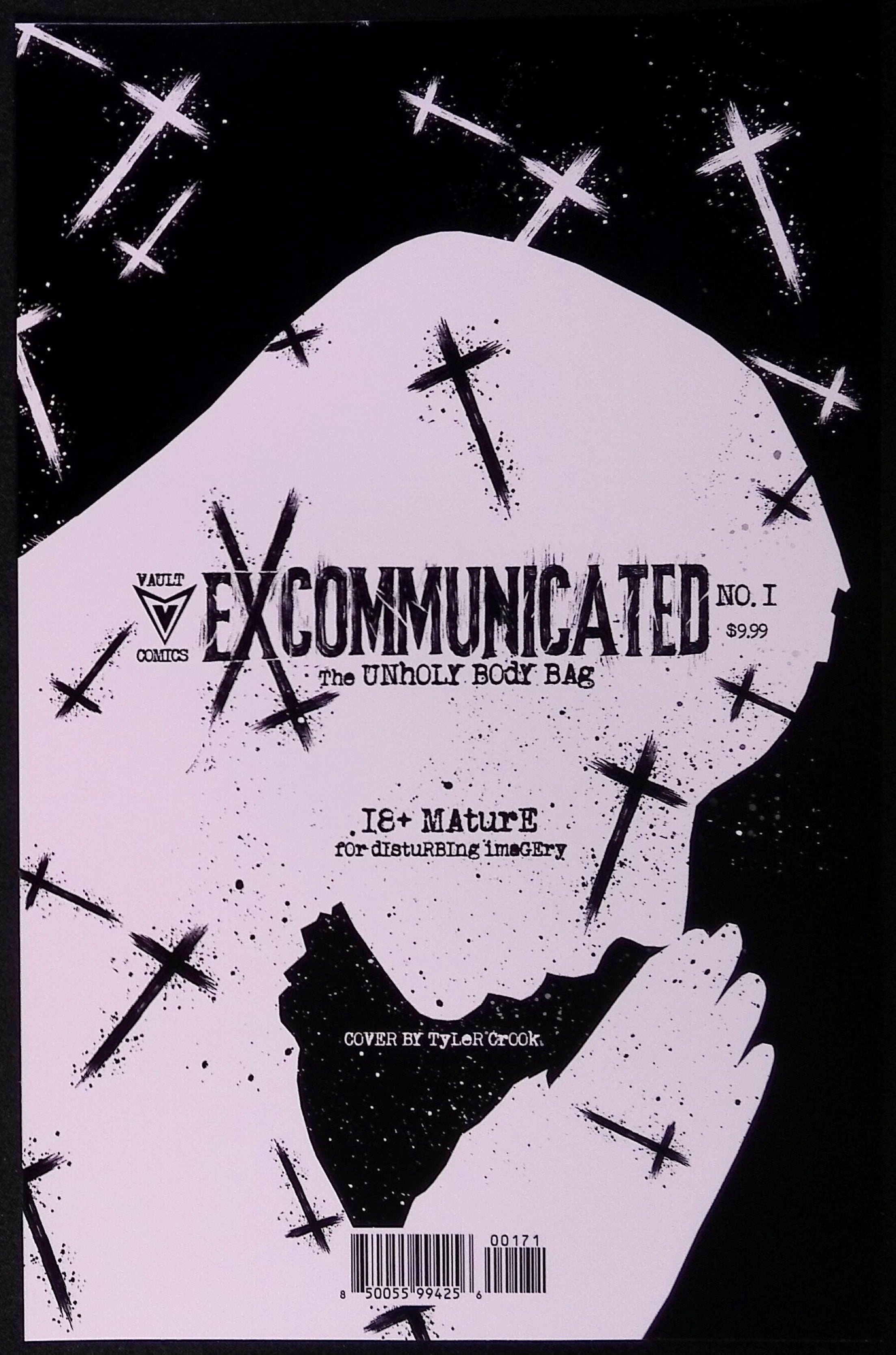 Excommunicated #1 Cover G Tyler Crook "Extreme Unholy Black Bag" Variant 2026 BN