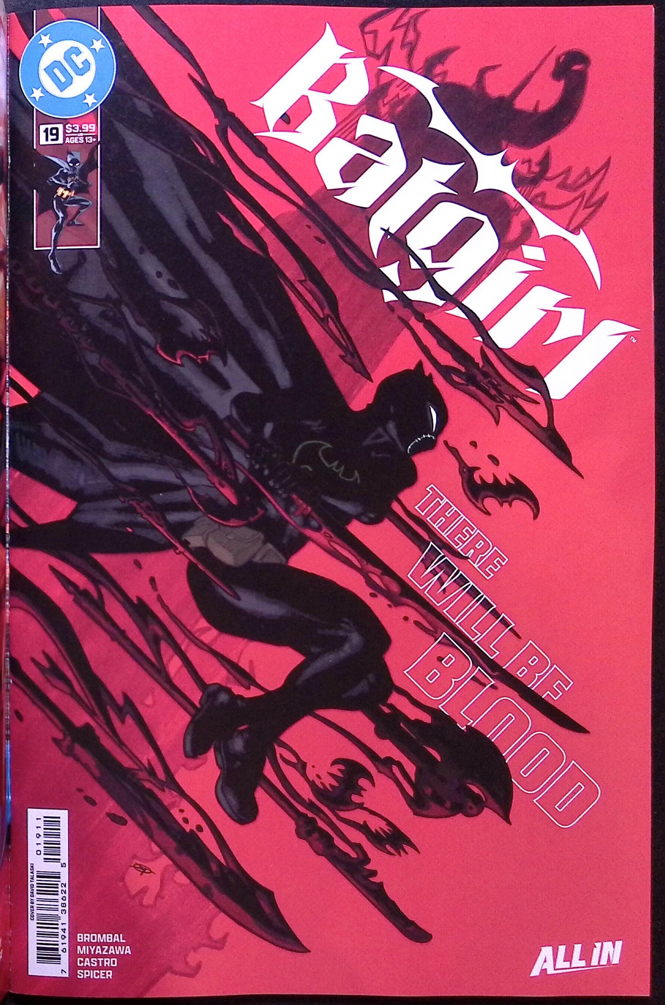 Batgirl # 19 Cover B Acuna Variant First Printing 2026 BN