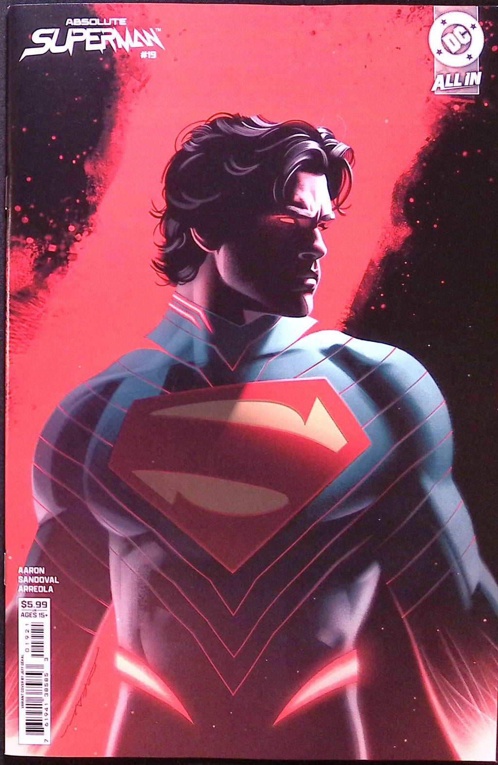 Absolute Superman # 19 Cover B Dekal Variant First Printing 2026 BN