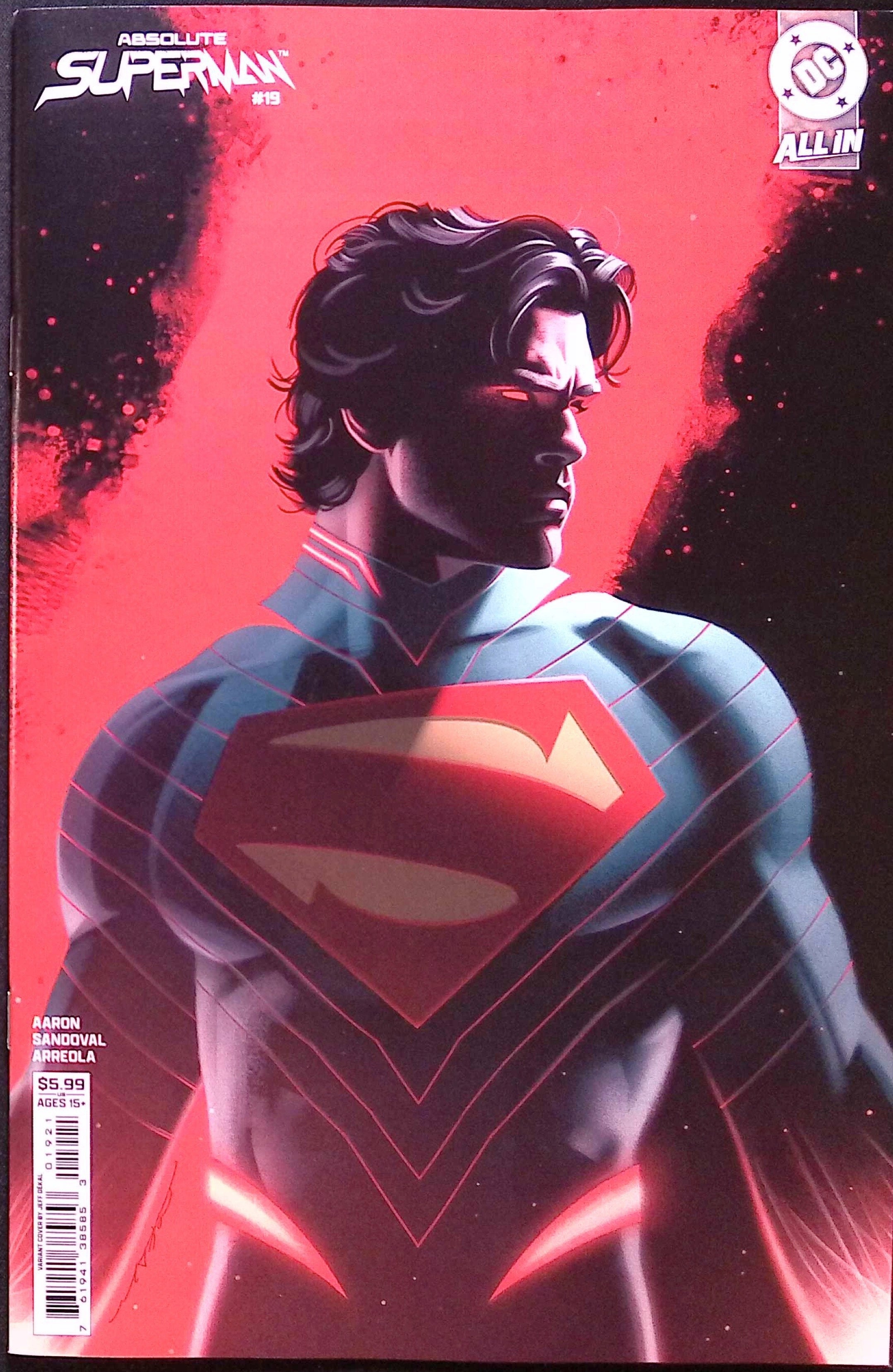 Absolute Superman # 19 Cover B Dekal Variant First Printing 2026 BN