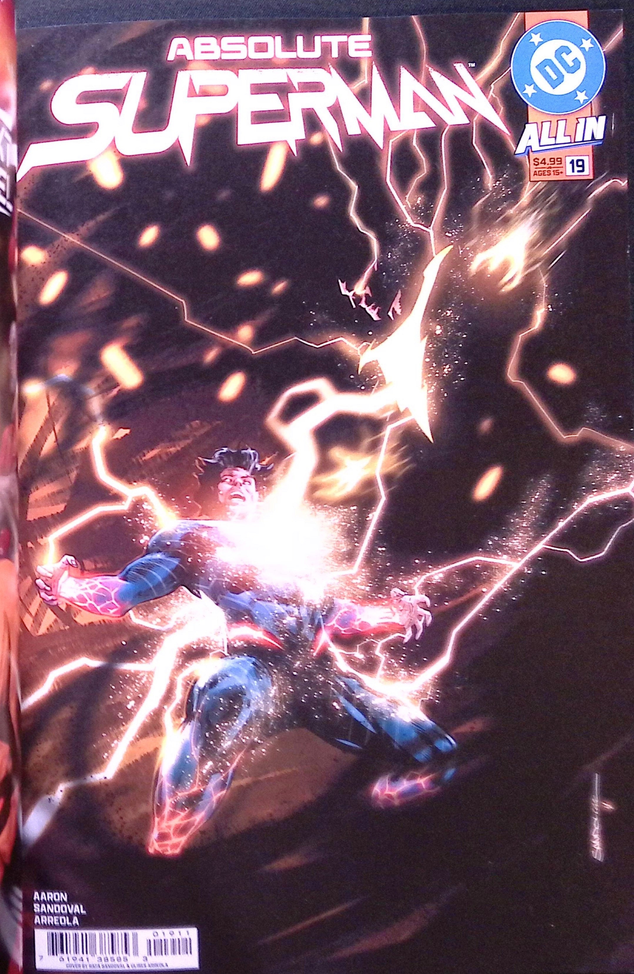 Absolute Superman # 19 Cover C Hill Variant First Printing 2026 BN