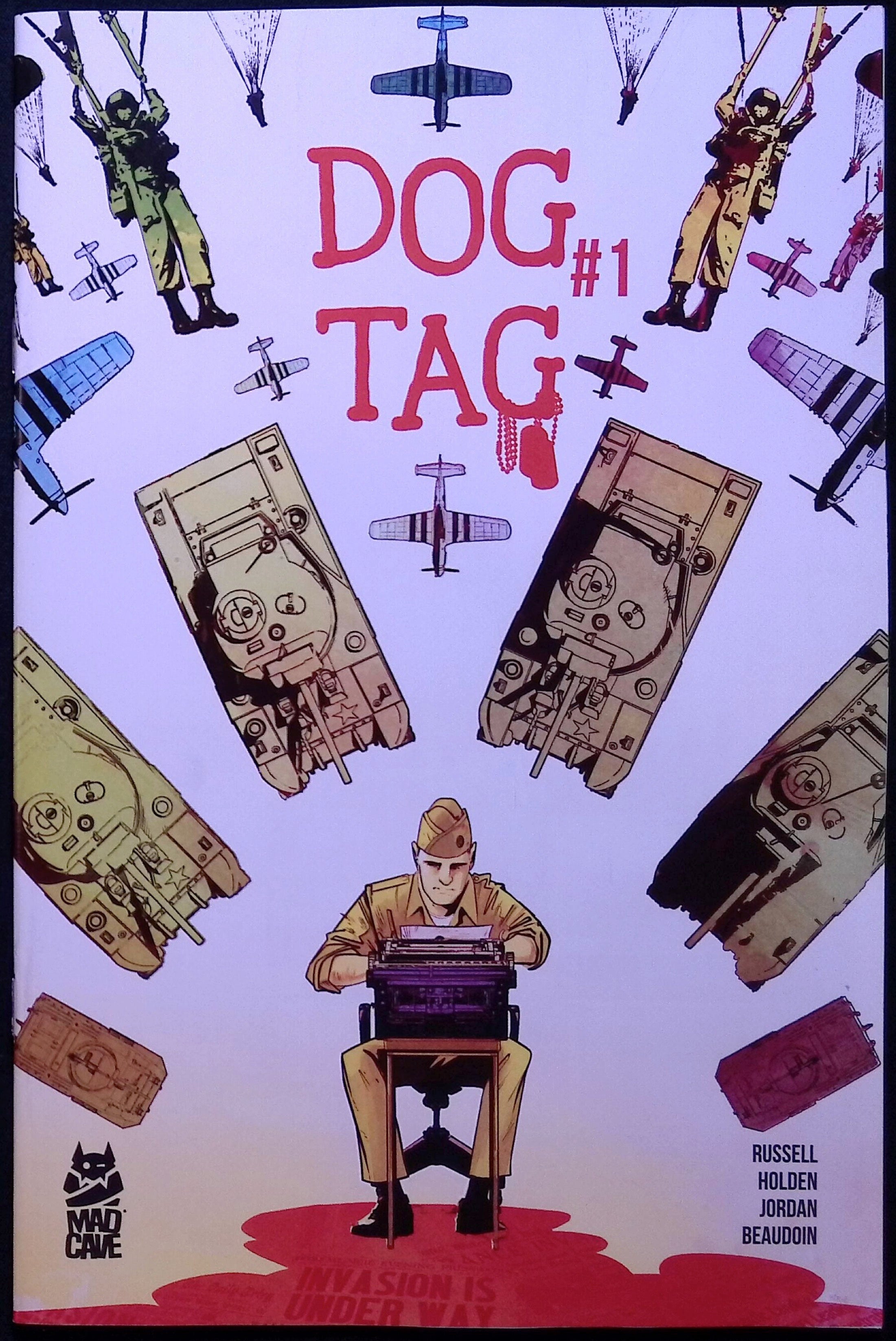 Dog Tag # 1 Cover B Piriz Variant First Printing 2026 BN